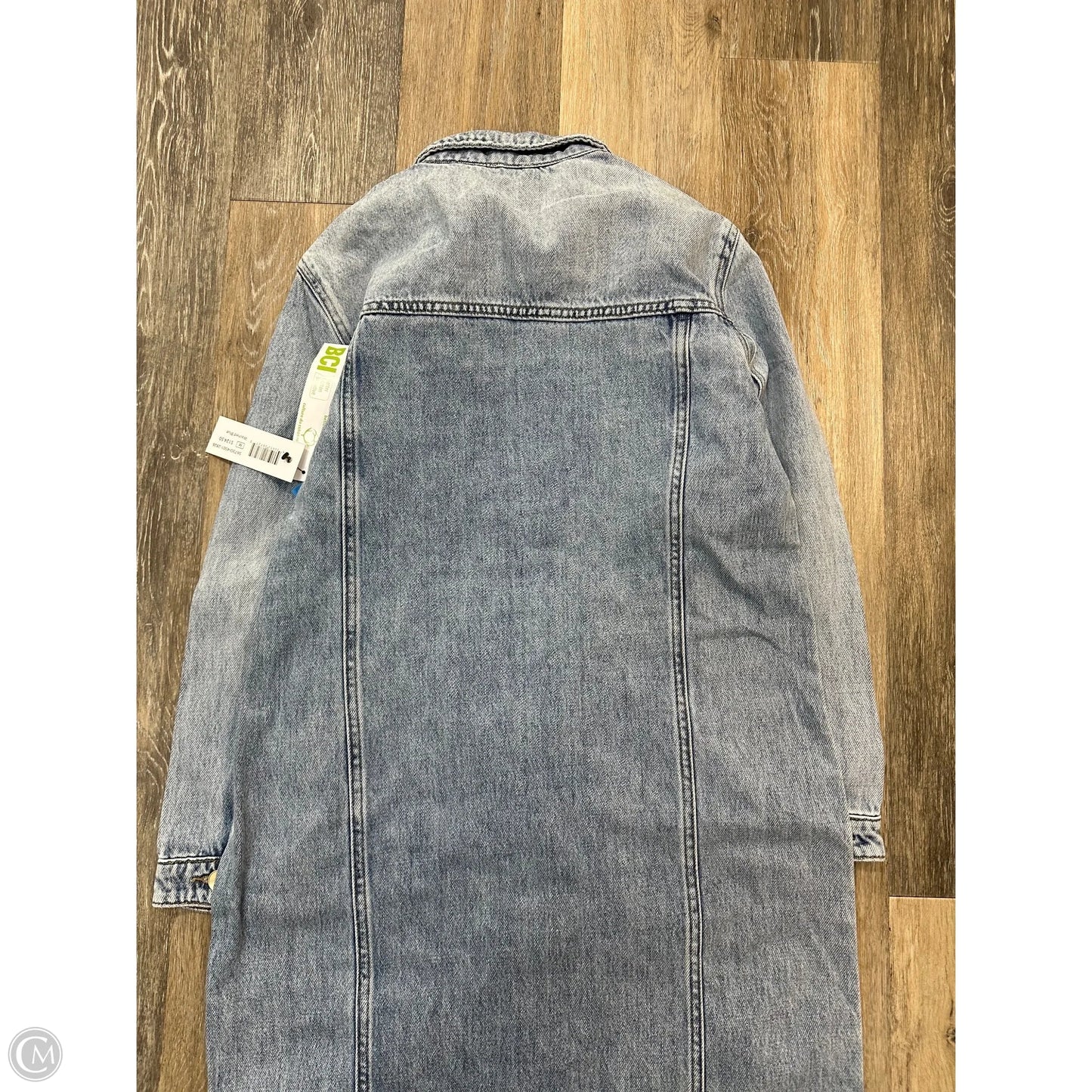 Jacket Denim By Tribal In Blue Denim, Size: M