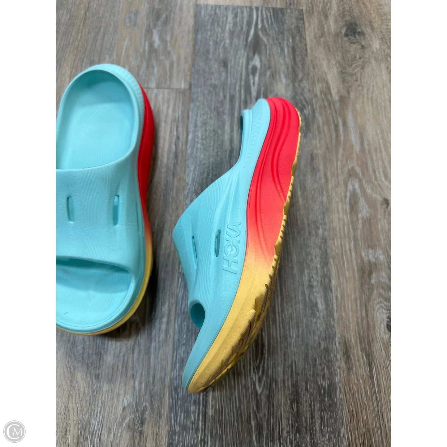 Sandals Sport By Hoka In Blue, Size: 8