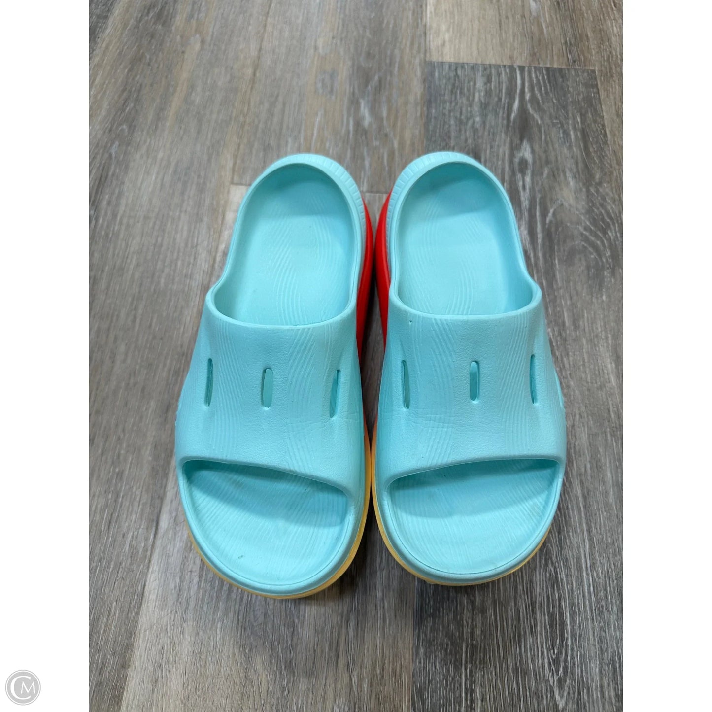 Sandals Sport By Hoka In Blue, Size: 8