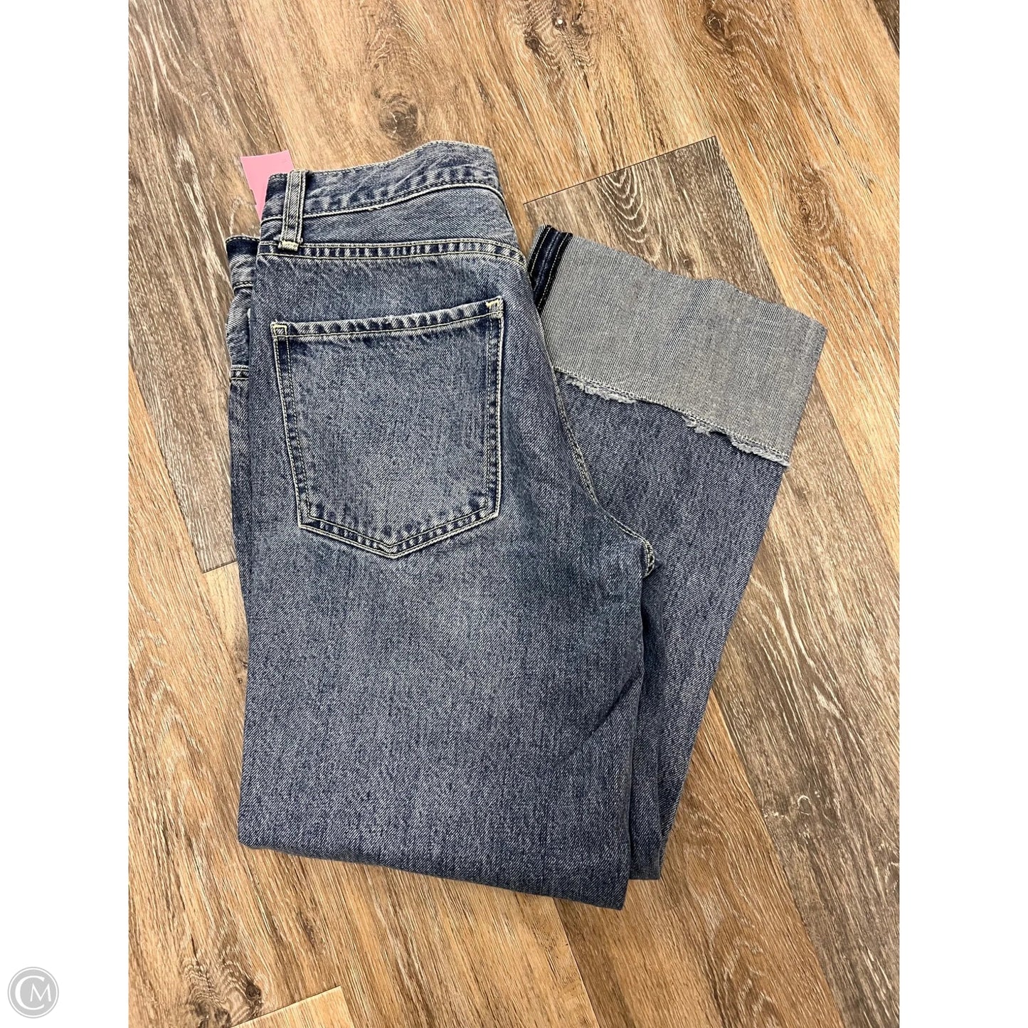 Jeans Straight By Pilcro In Blue Denim, Size: 4