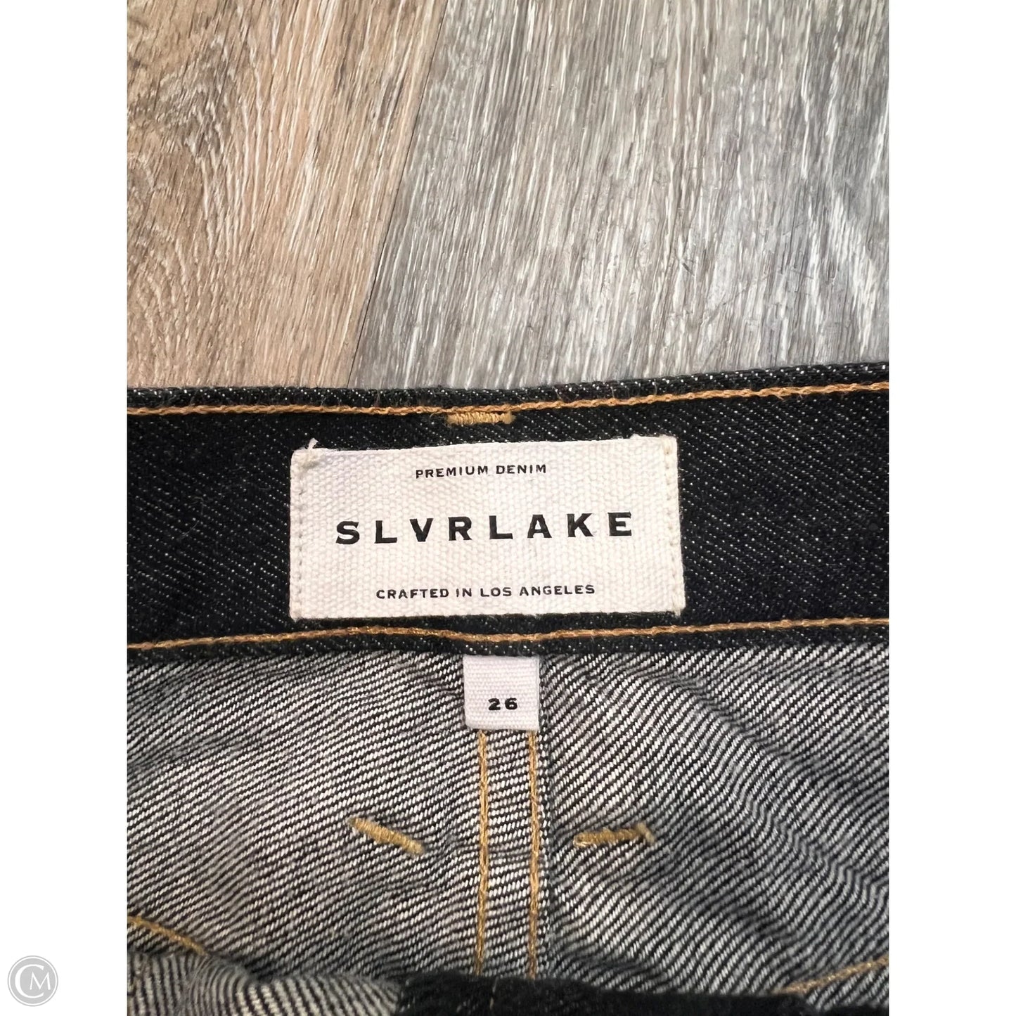 Skirt Mini & Short Designer By SLVRLAKE In Blue Denim, Size: 2/26