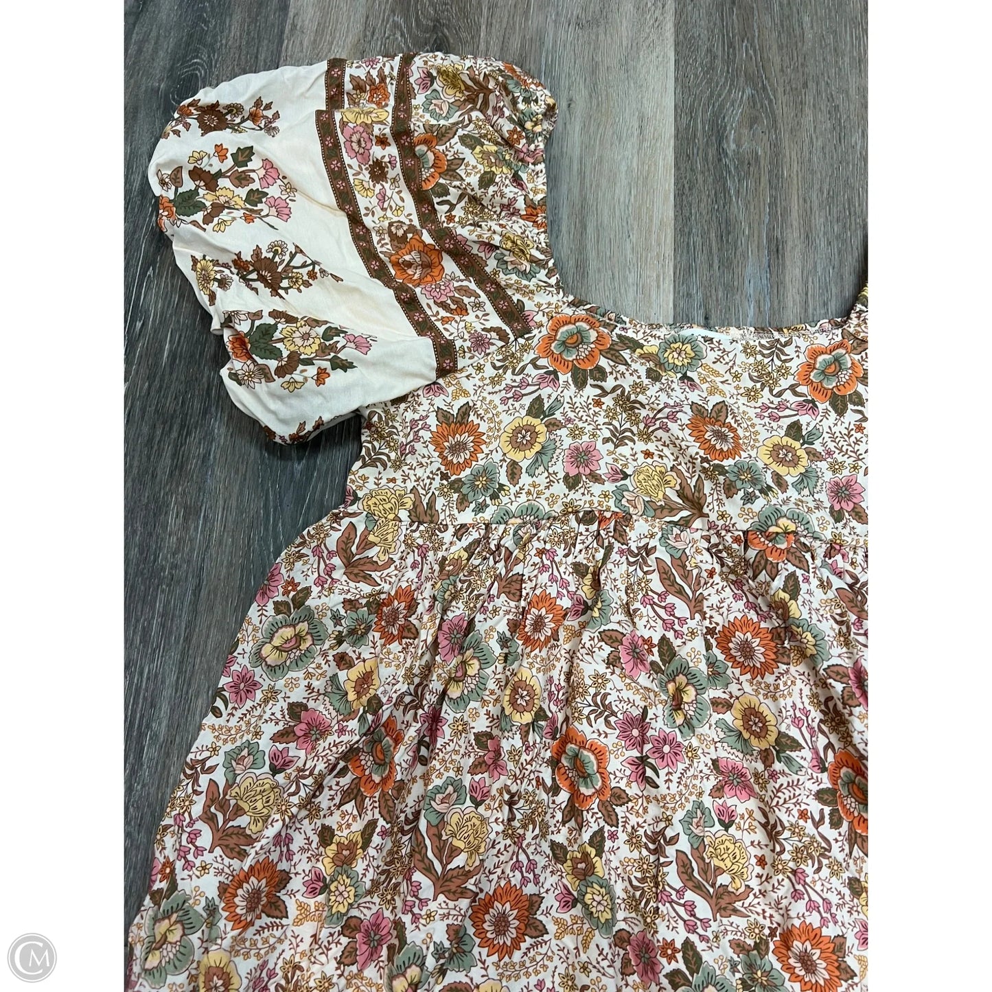 Dress Casual Maxi By Baevely In Floral Print, Size: Xl