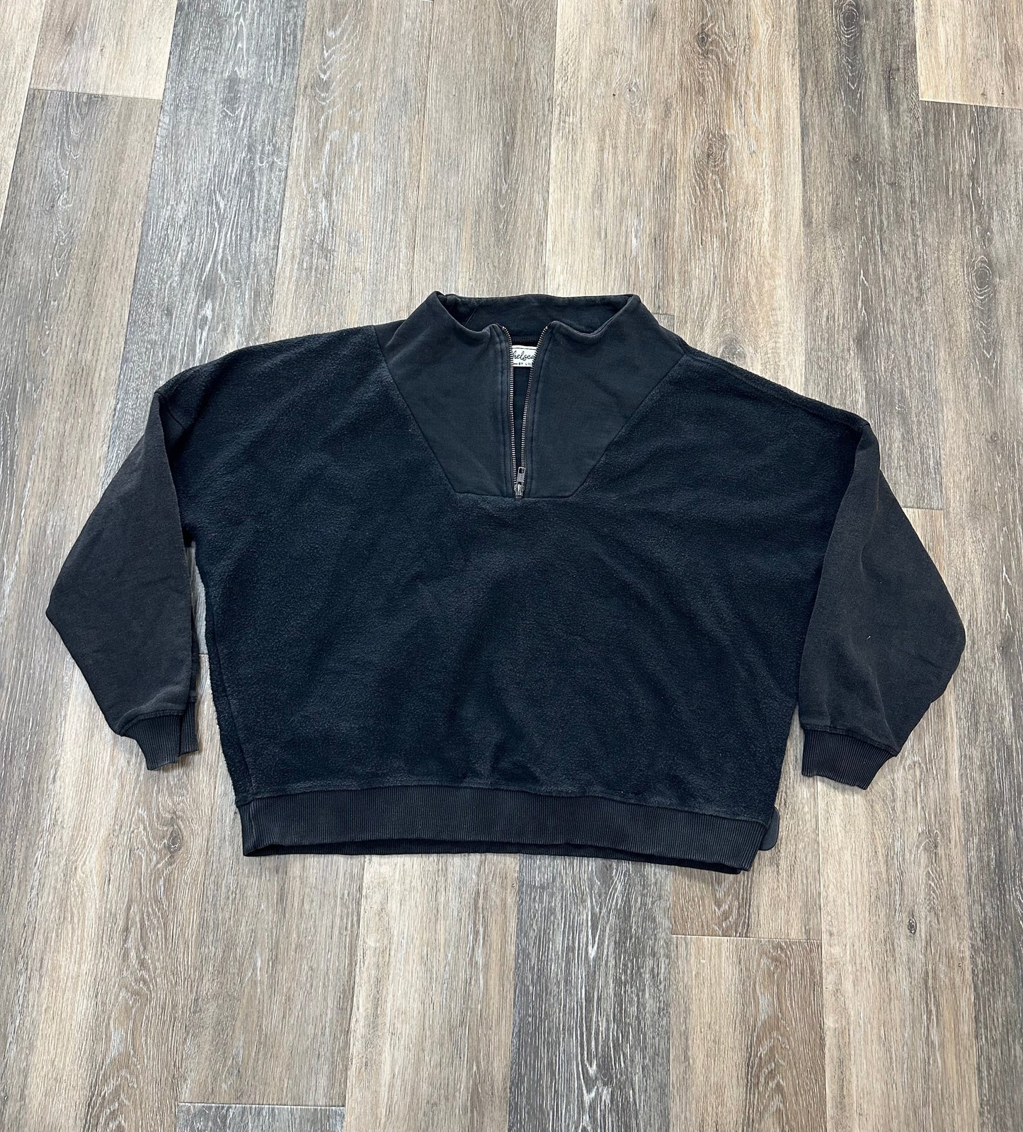 Sweatshirt Collar By Lily & Lottie In Black, Size: S