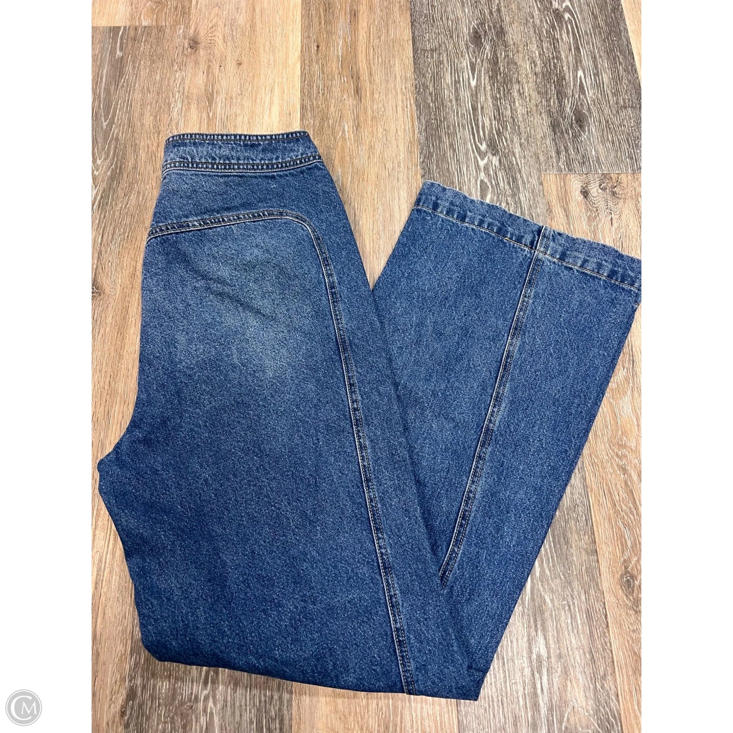 Jeans Wide Leg By We The Free In Blue Denim, Size: M (long)