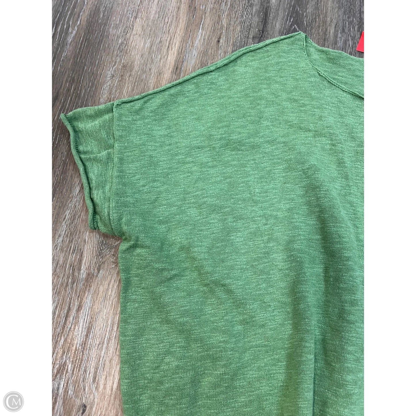 Top Short Sleeve By Free People In Green, Size: M