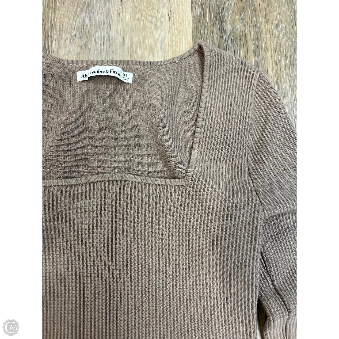 Sweater By Abercrombie And Fitch In Brown, Size: Xs
