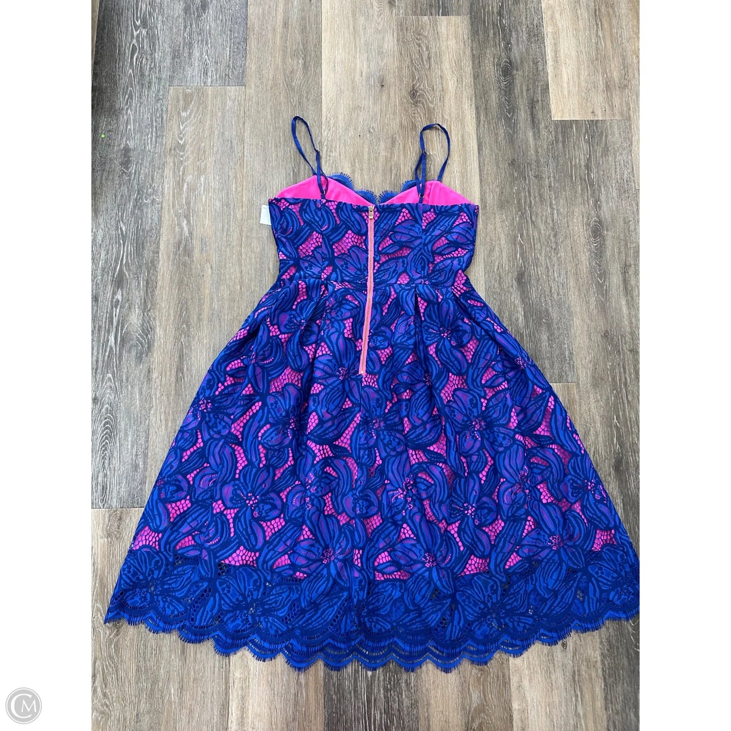 Dress Designer By Lilly Pulitzer In Blue, Size: 4