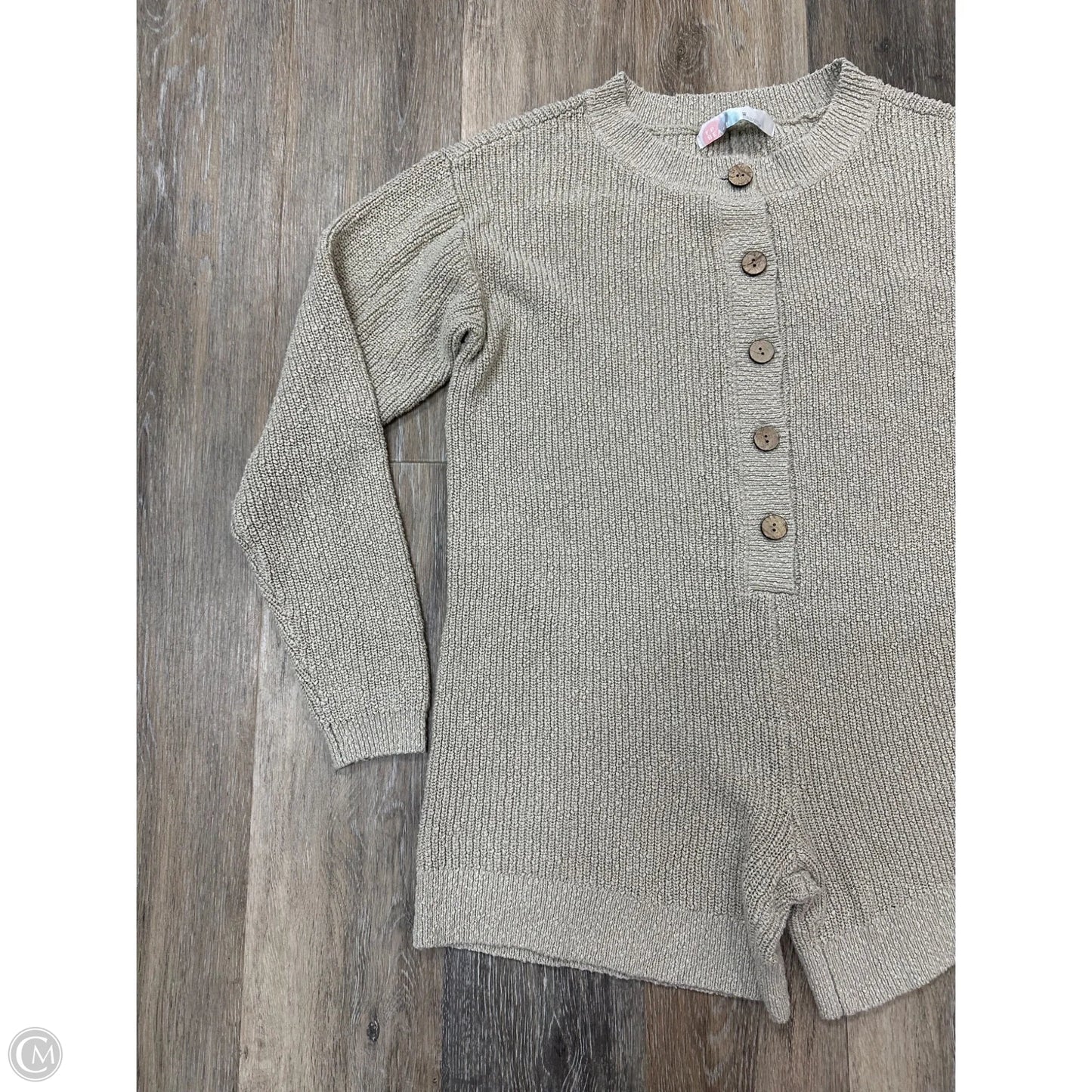 Romper By Free People In Tan, Size: Xs