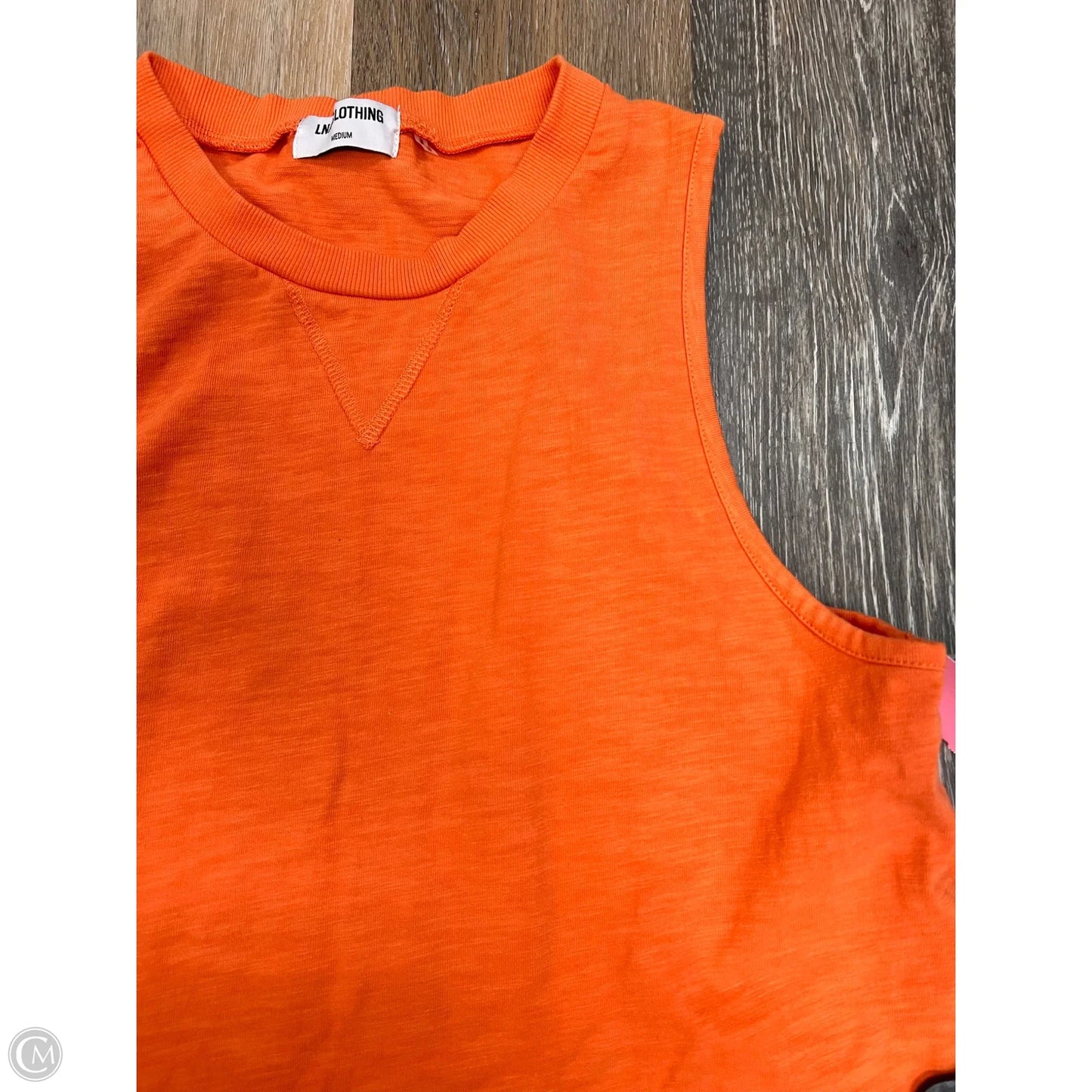 Tank Top By LNA In Orange, Size: M