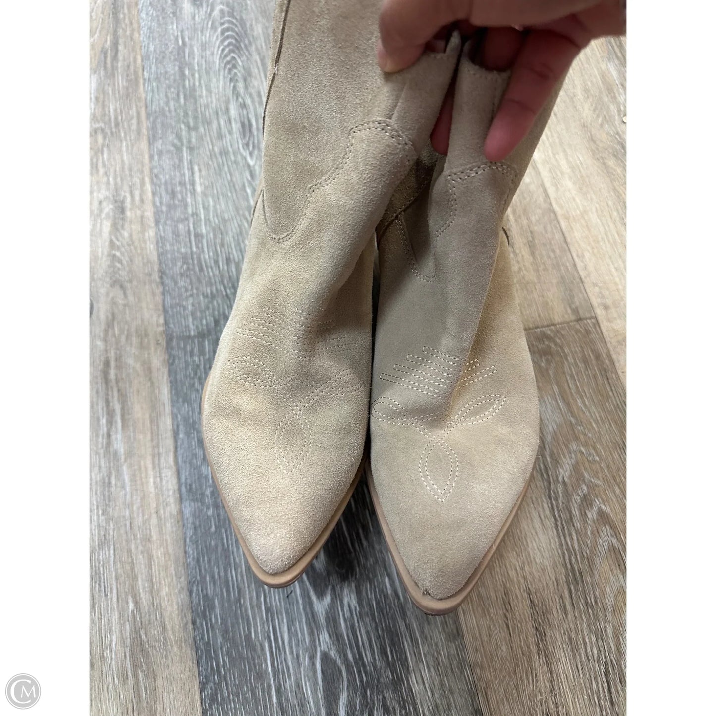Boots Western By Dolce Vita In Taupe, Size: 9