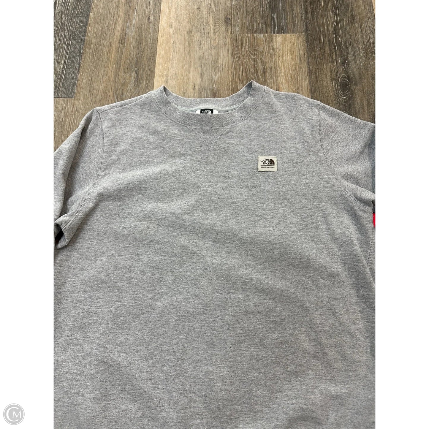 Sweatshirt Crewneck By The North Face In Grey, Size: M