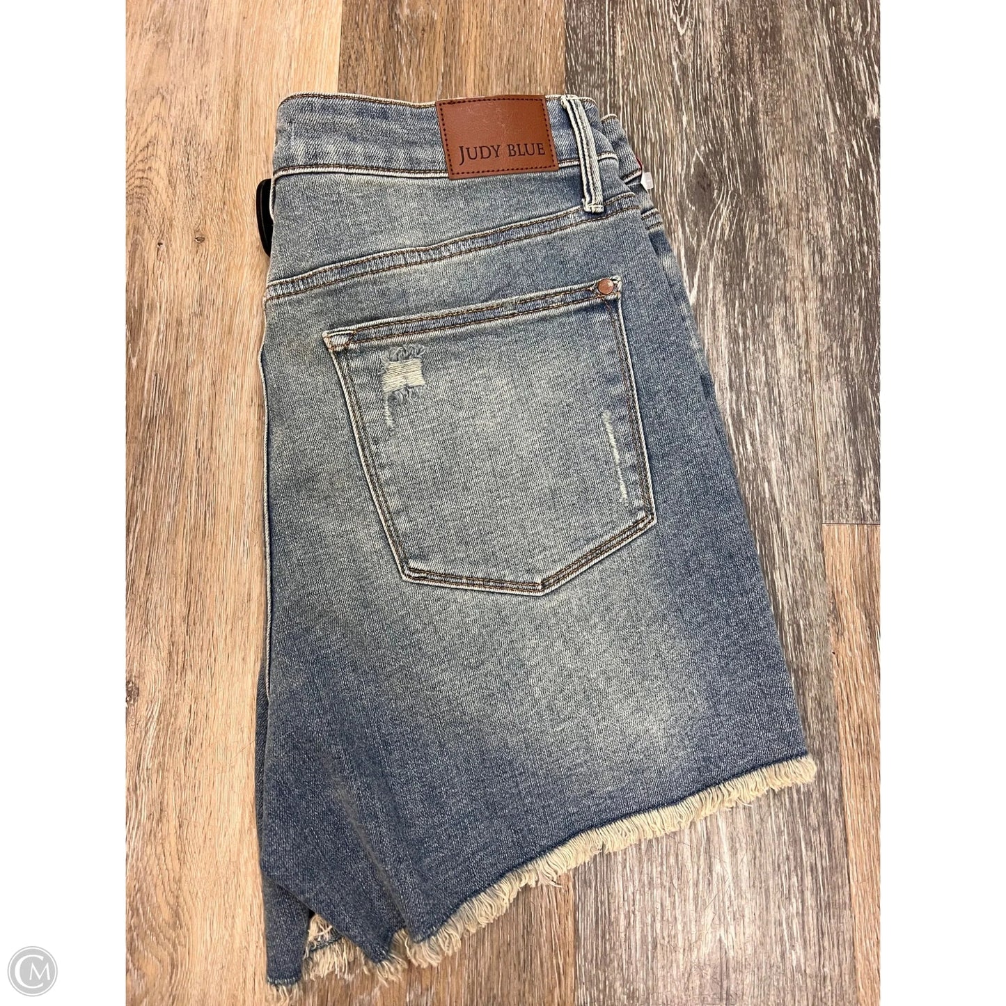 Shorts By Judy Blue In Blue Denim, Size: 1x