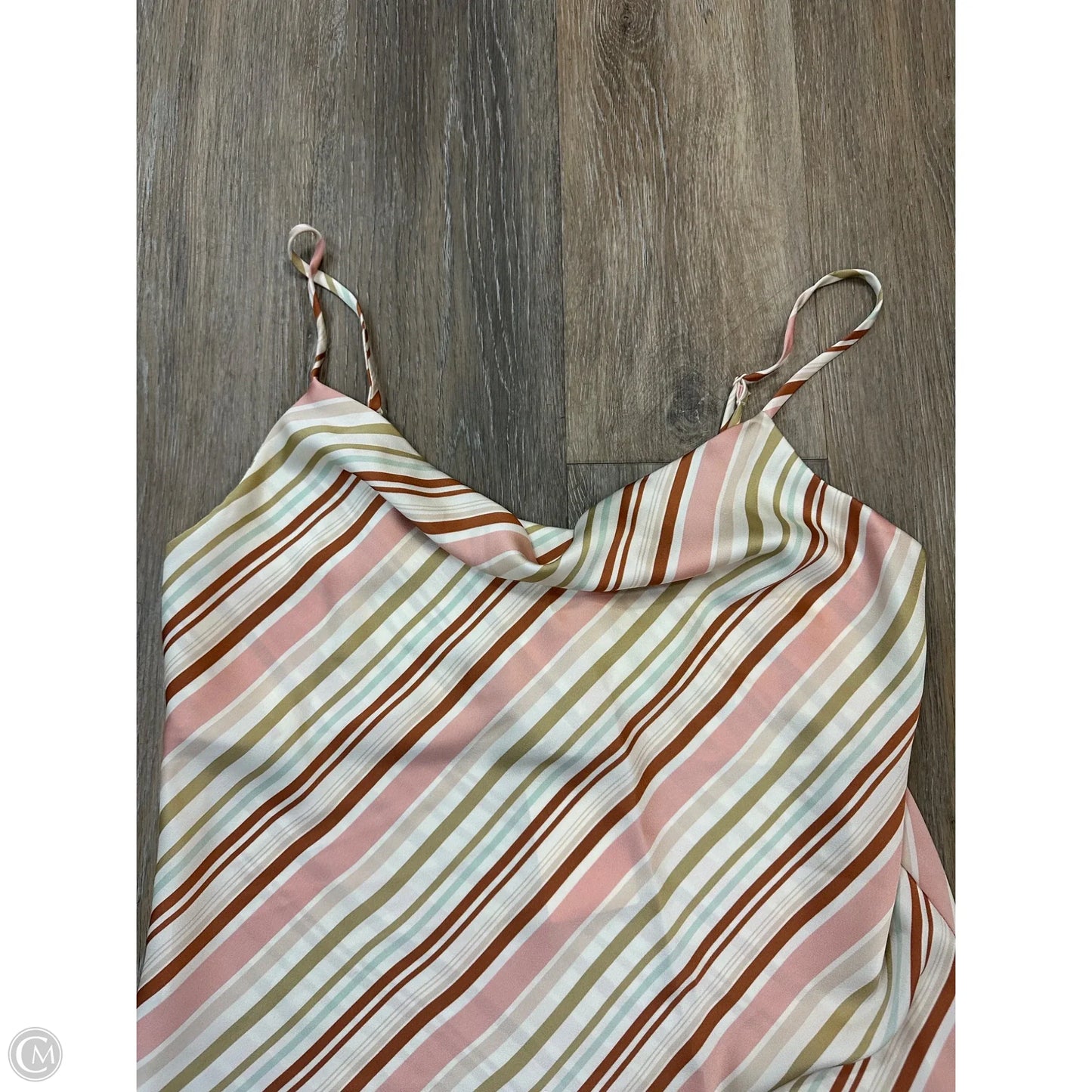 Tank Top By Skies Are Blue In Striped Pattern, Size: S