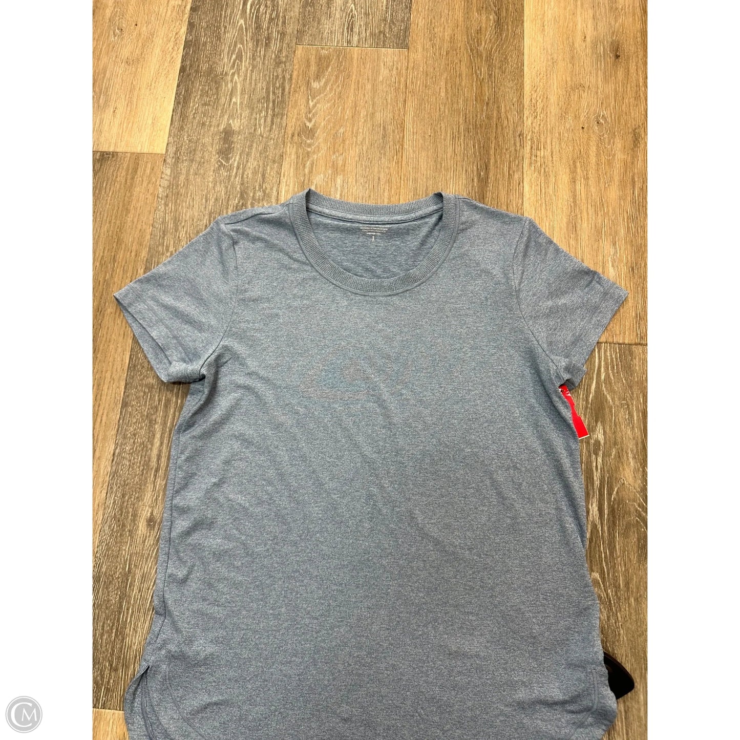 Athletic Top Short Sleeve By Athleta In Blue, Size: S