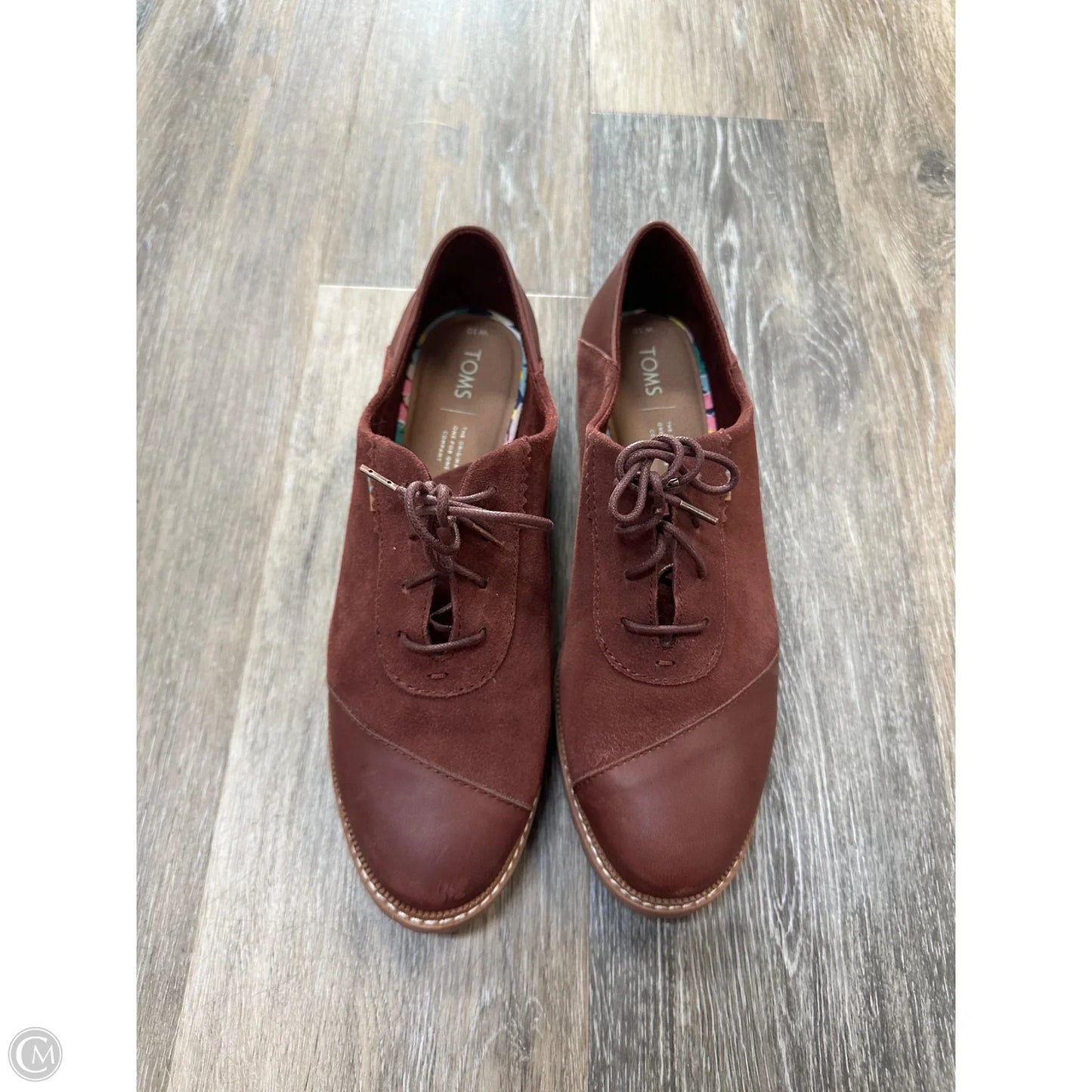 Shoes Flats By Toms In Orange, Size: 10