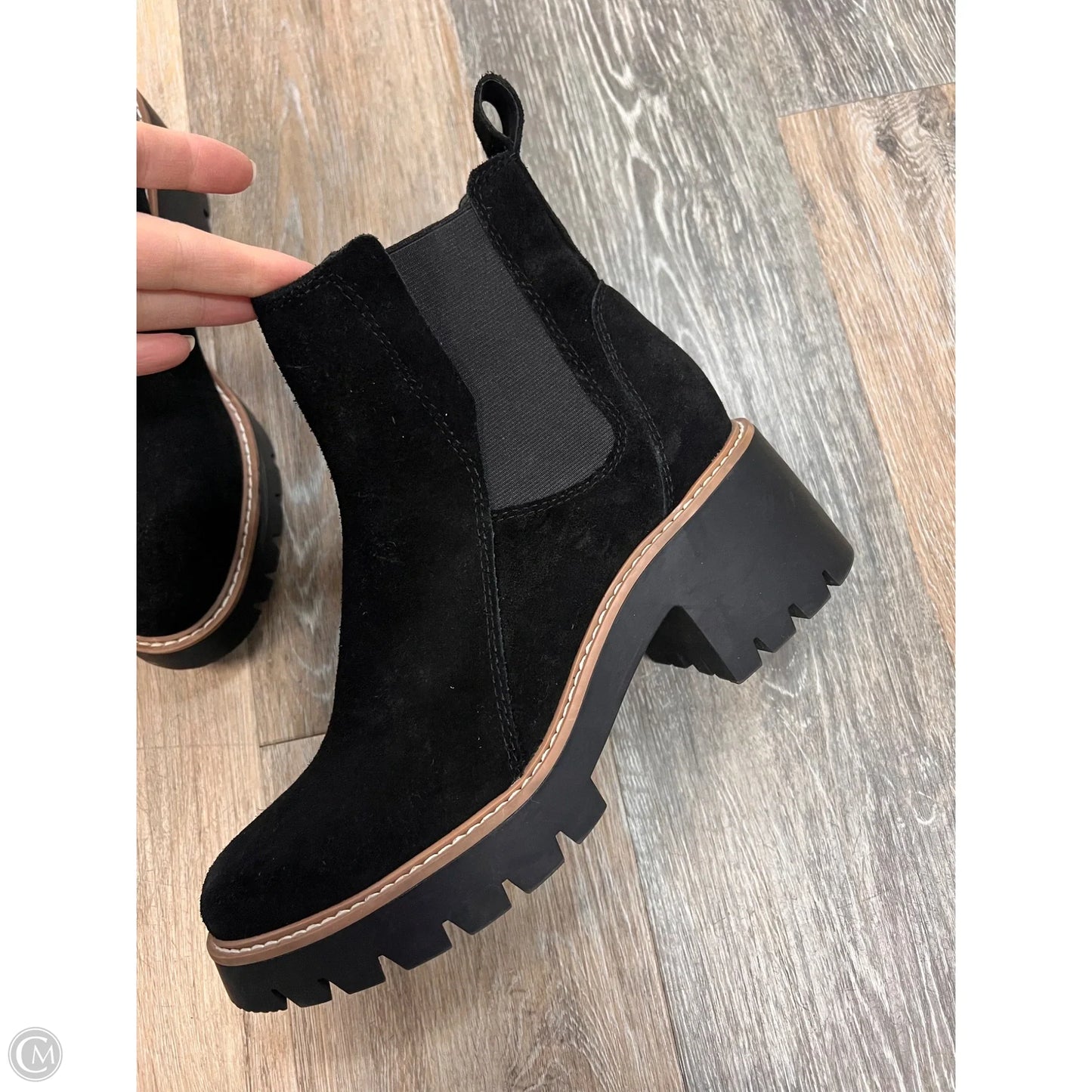 Boots Ankle Heels By Dolce Vita In Black, Size: 8.5