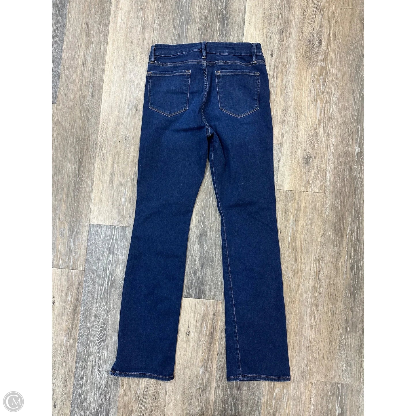 Jeans Boot Cut By Frame In Blue Denim, Size: 12