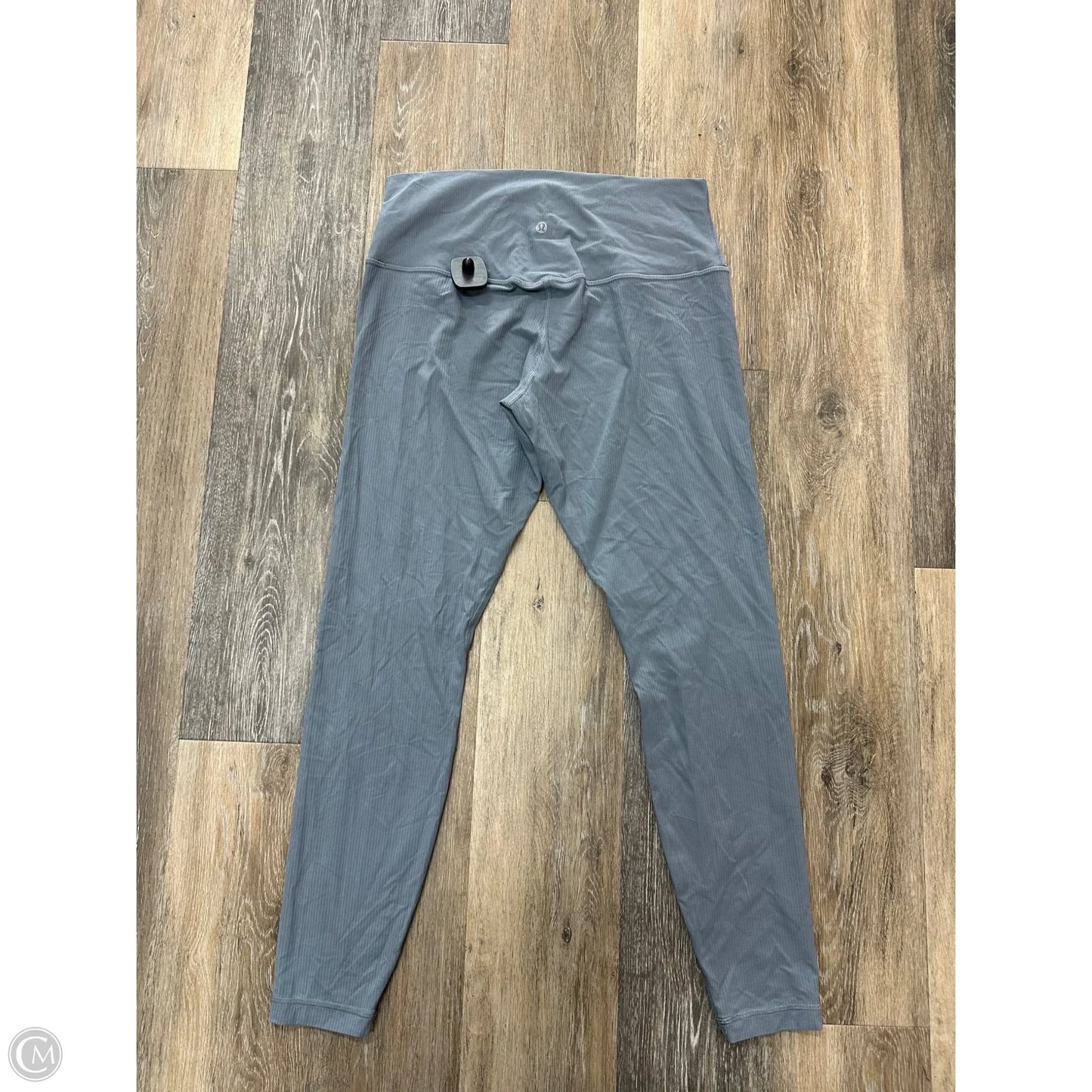 Athletic Leggings By Lululemon In Blue, Size: 12