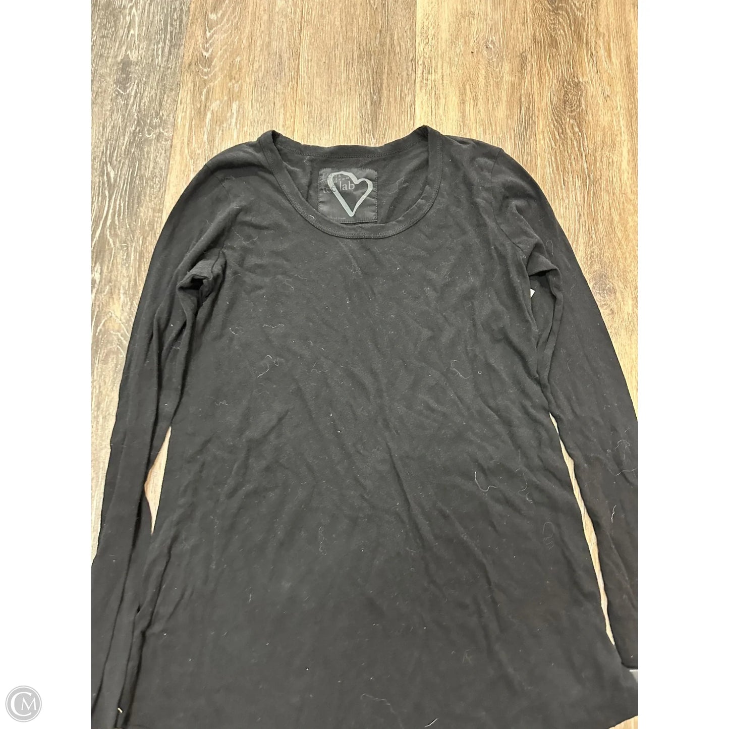 Top Long Sleeve By Frank And Eileen In Black, Size: M