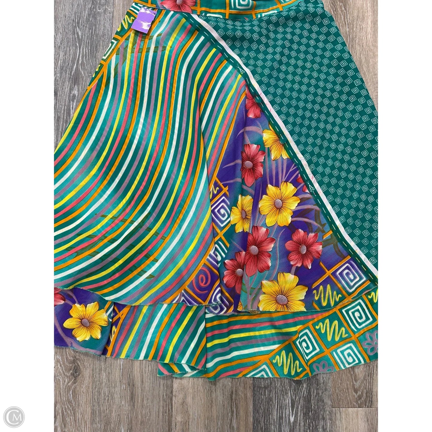 Skirt Maxi By Kariza In Green, Size: M