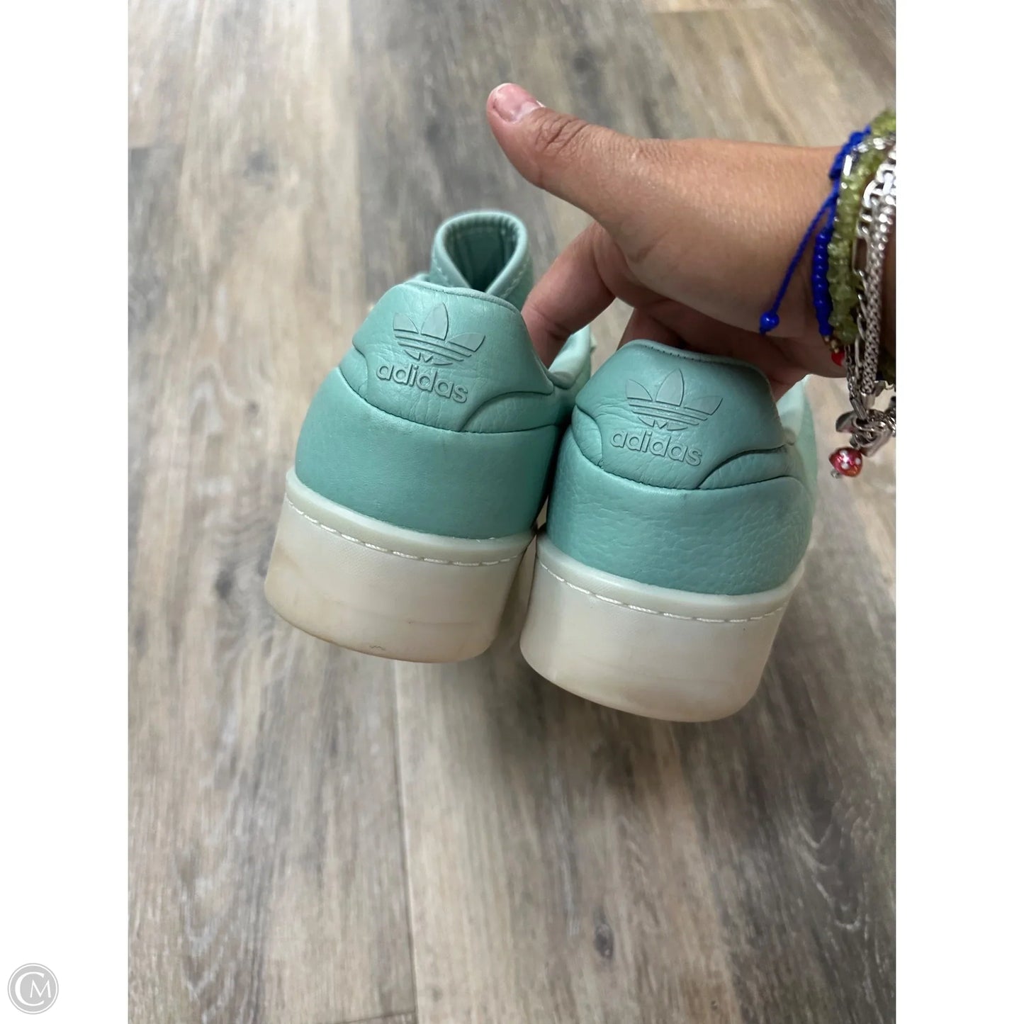 Shoes Sneakers By Adidas In Blue, Size: 9.5