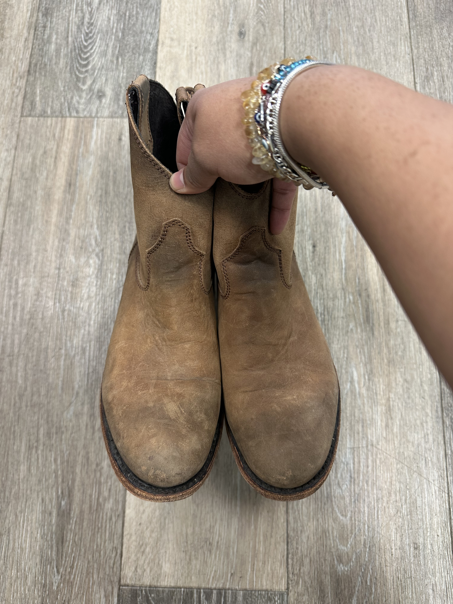 Boots Ankle Flats By Liberty Size: 8