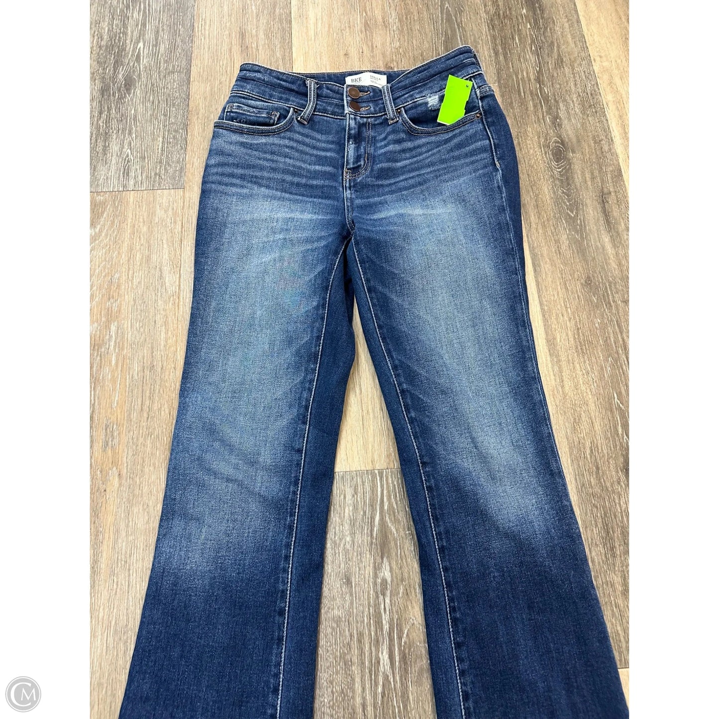 Jeans Boot Cut By Bke In Blue Denim, Size: 4