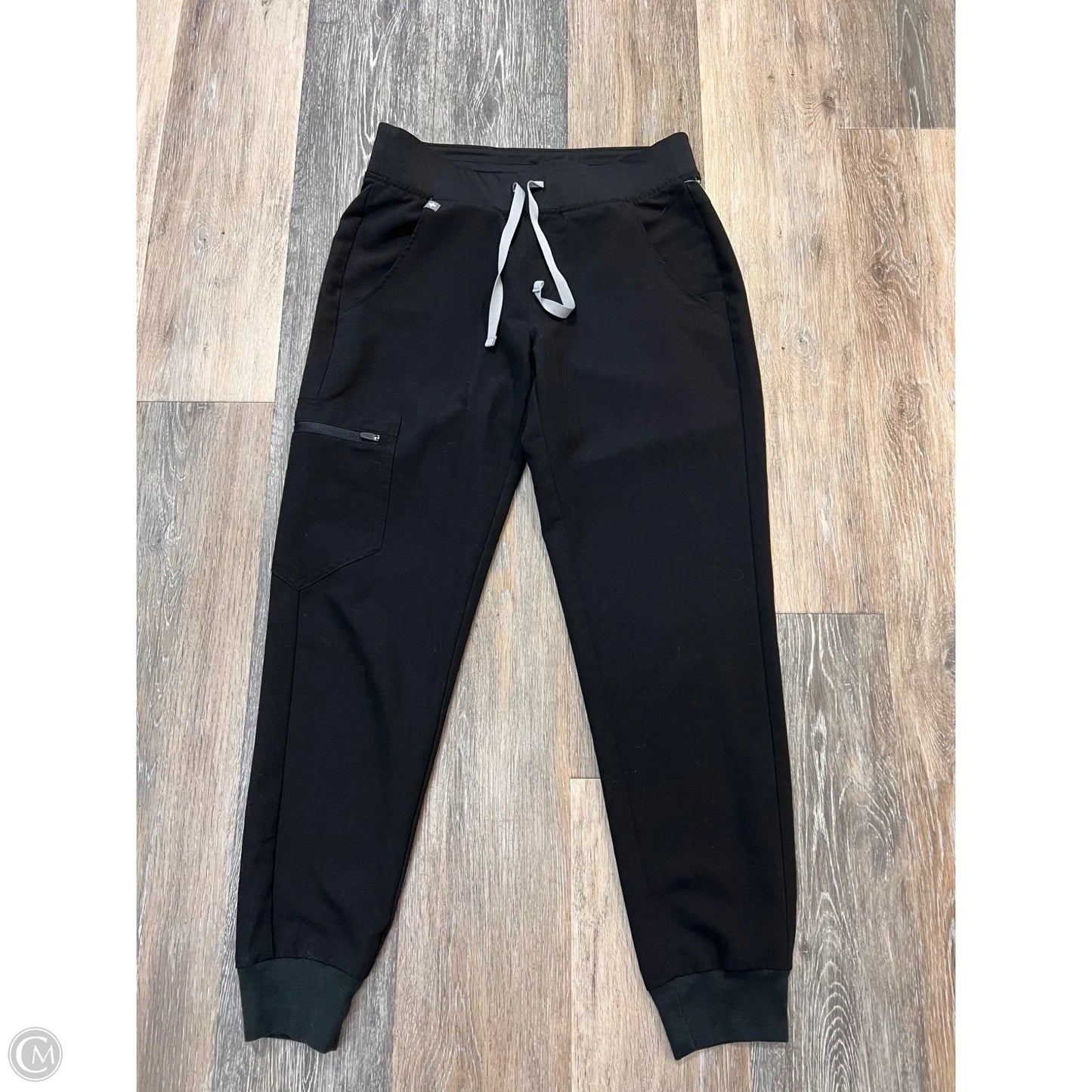 Pants Scrub By Figs In Black, Size: Xs