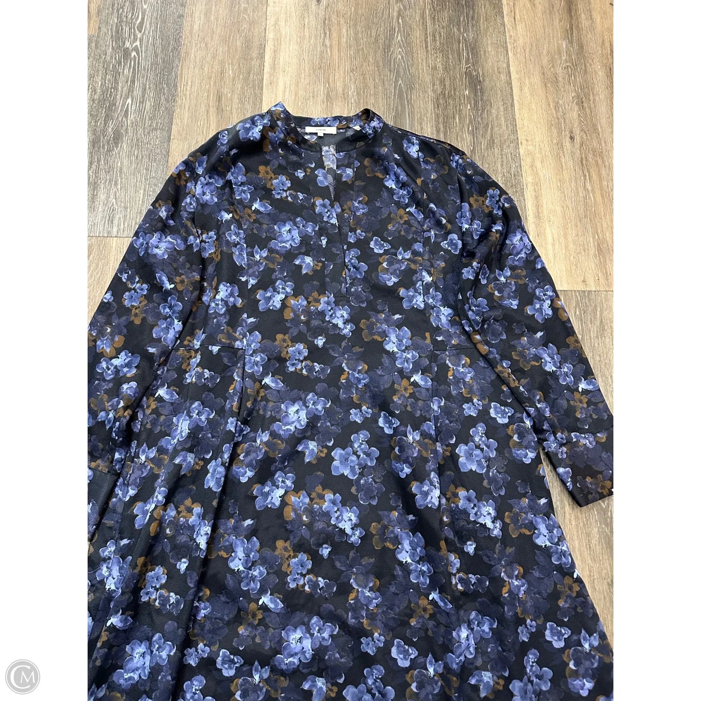 Dress Casual Maxi By Vince In Multi-colored, Size: L