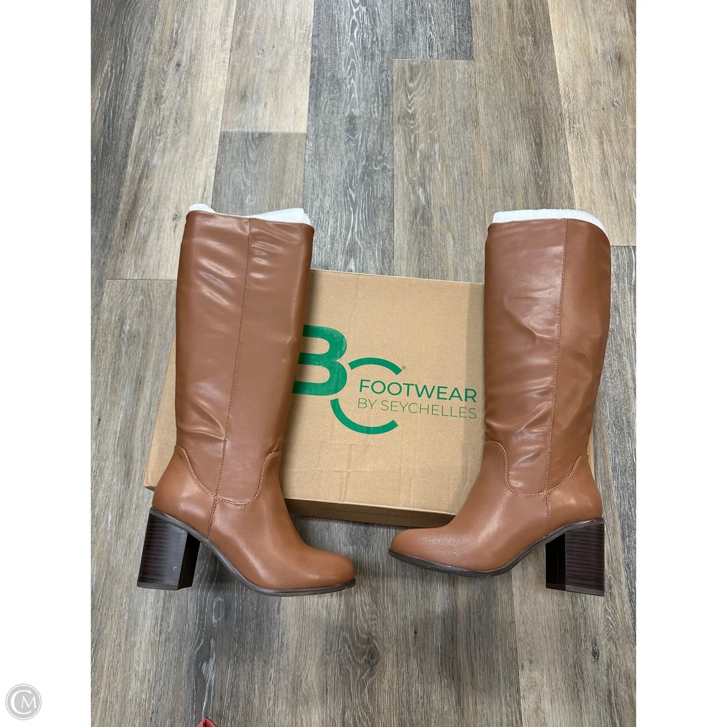 Boots Knee Heels By Seychelles In Brown, Size: 6