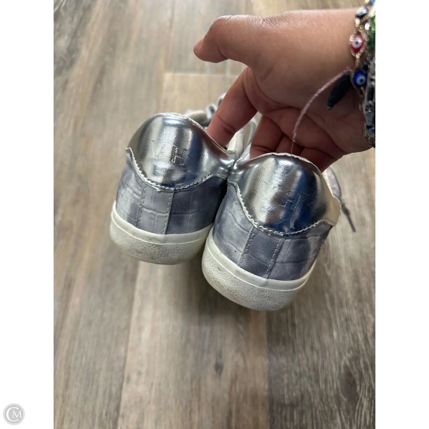 Shoes Sneakers By Vintage Havana In Grey, Size: 10