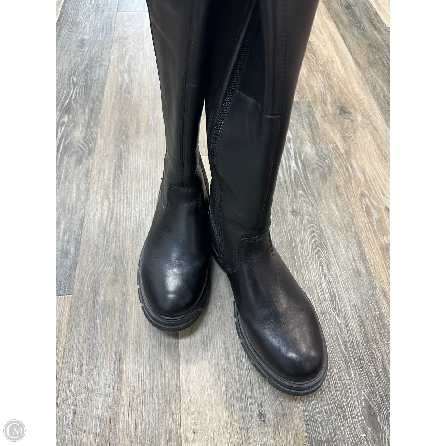 Boots Knee Flats By Riekers In Black, Size: 9