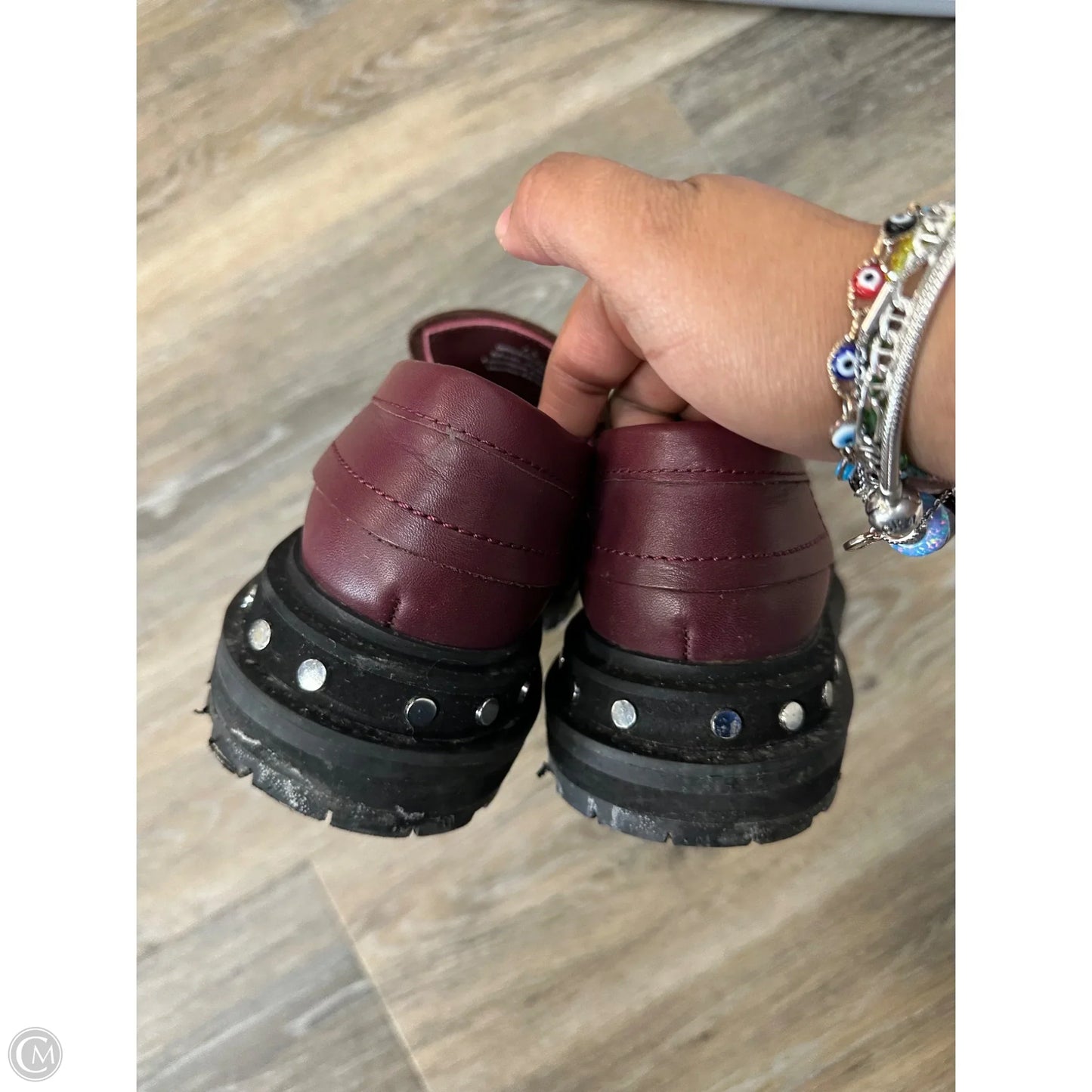 Shoes Flats By Free People In Maroon, Size: 7.5