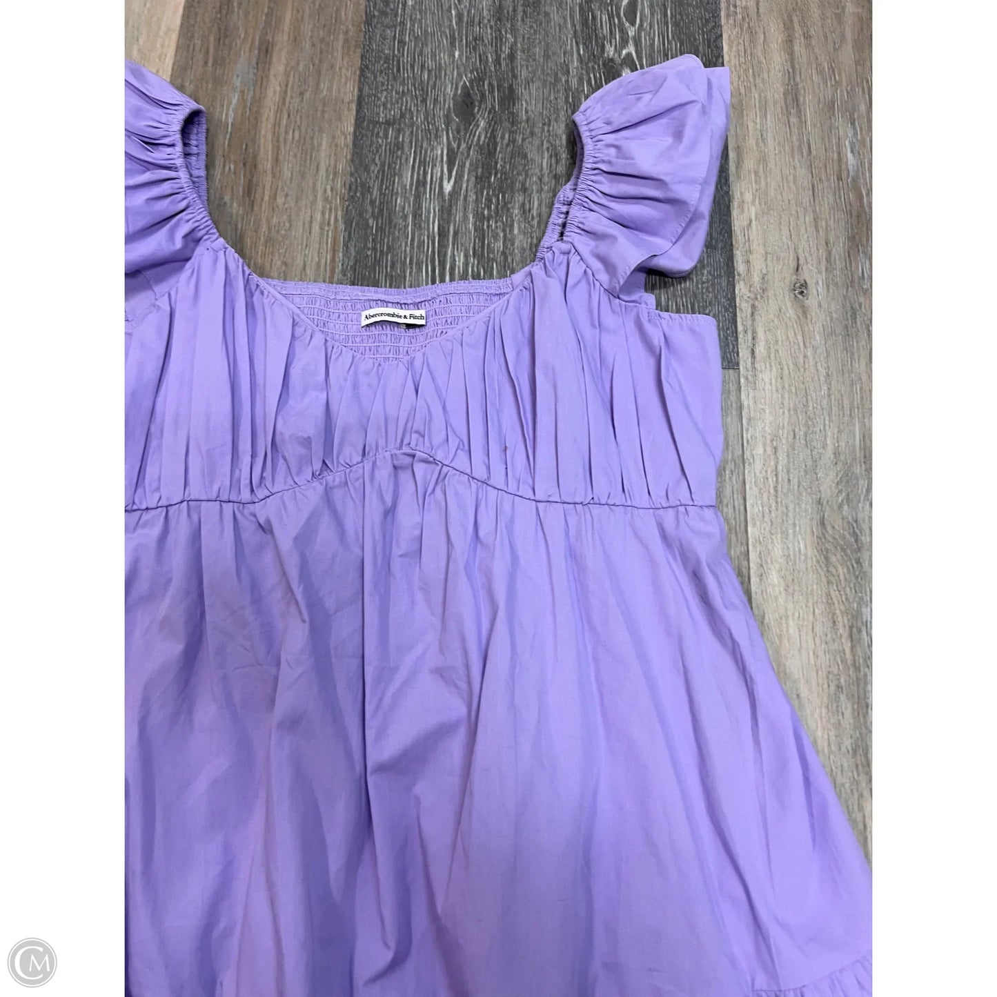 Dress Casual Short By Abercrombie And Fitch In Purple, Size: Xl