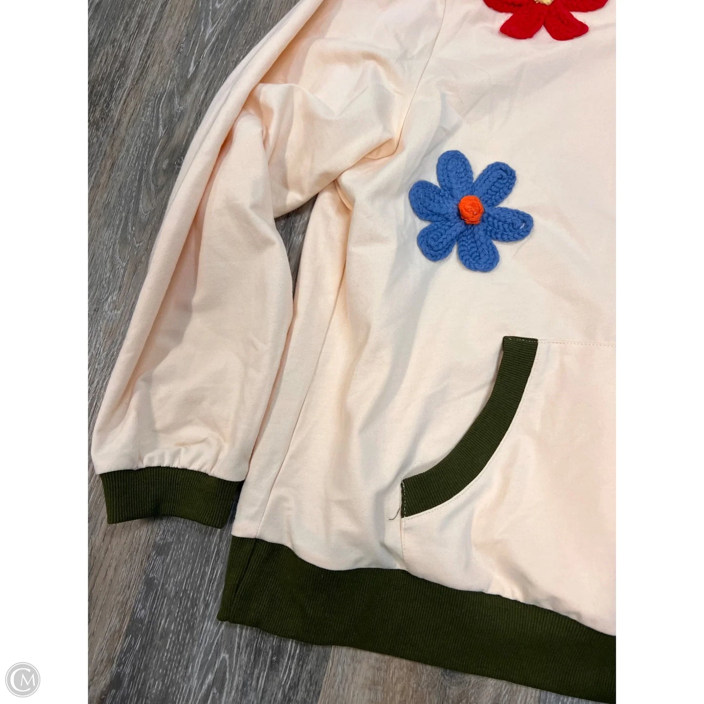 Sweatshirt Hoodie By Bibi In Multi-colored, Size: L