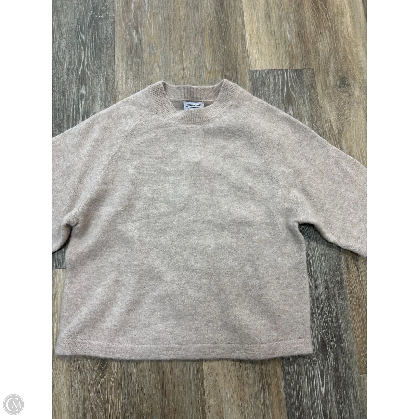 Sweater Short Sleeve By Atelier & Other Stories In Beige, Size: Xs