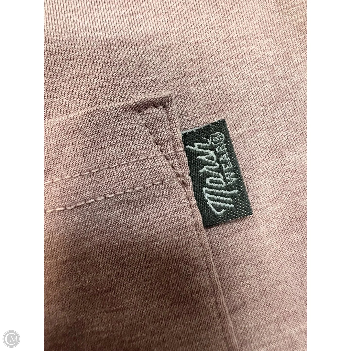 Athletic Sweatshirt Hoodie By Marsh Wear In Pink, Size: S