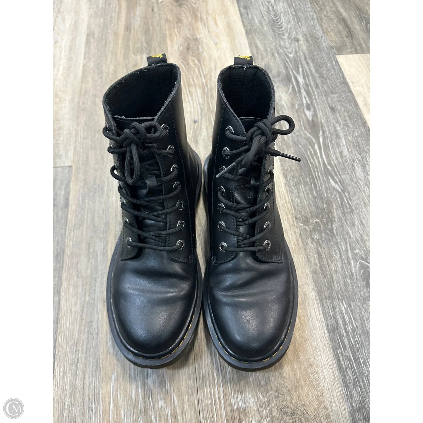 Boots Ankle Flats By Dr Martens In Black, Size: 8