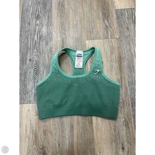 Athletic Bra By Gym Shark In Green, Size: S