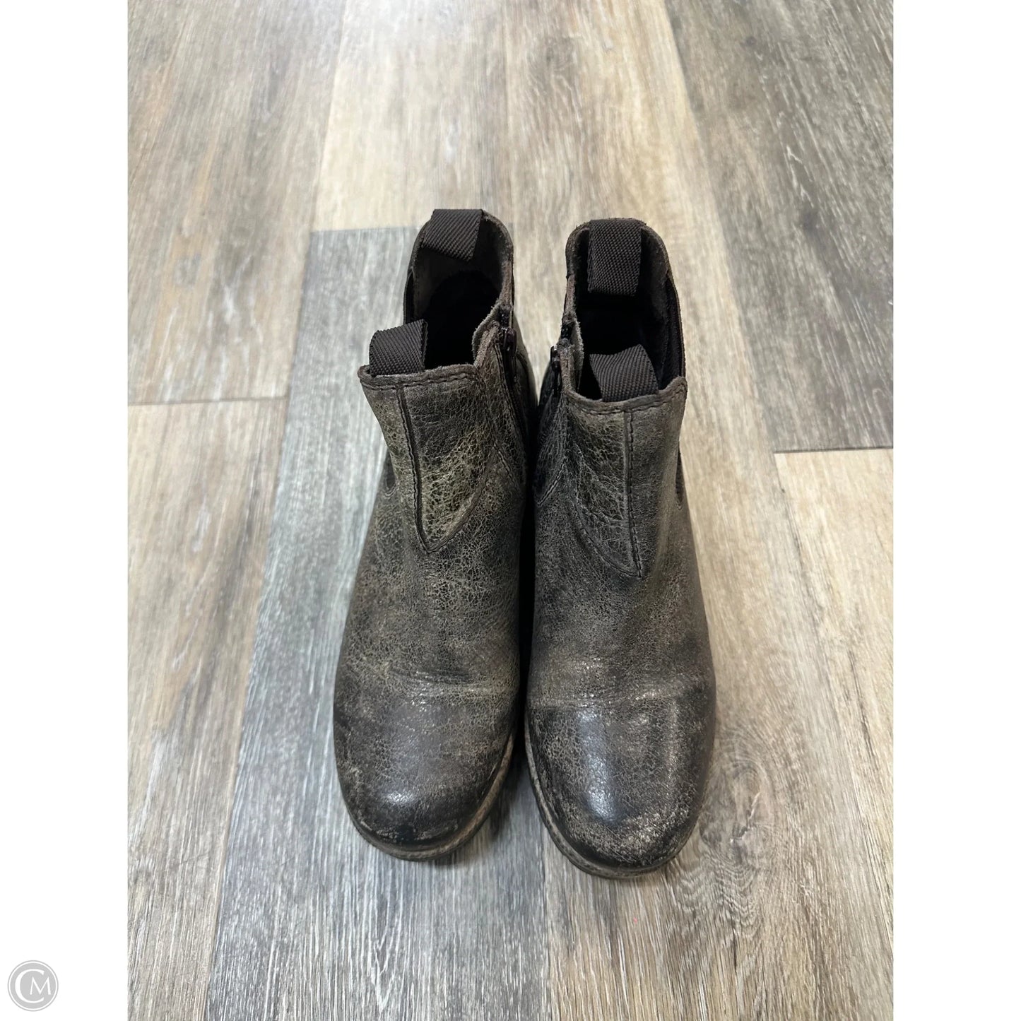 Boots Ankle Flats By Diba In Brown, Size: 9