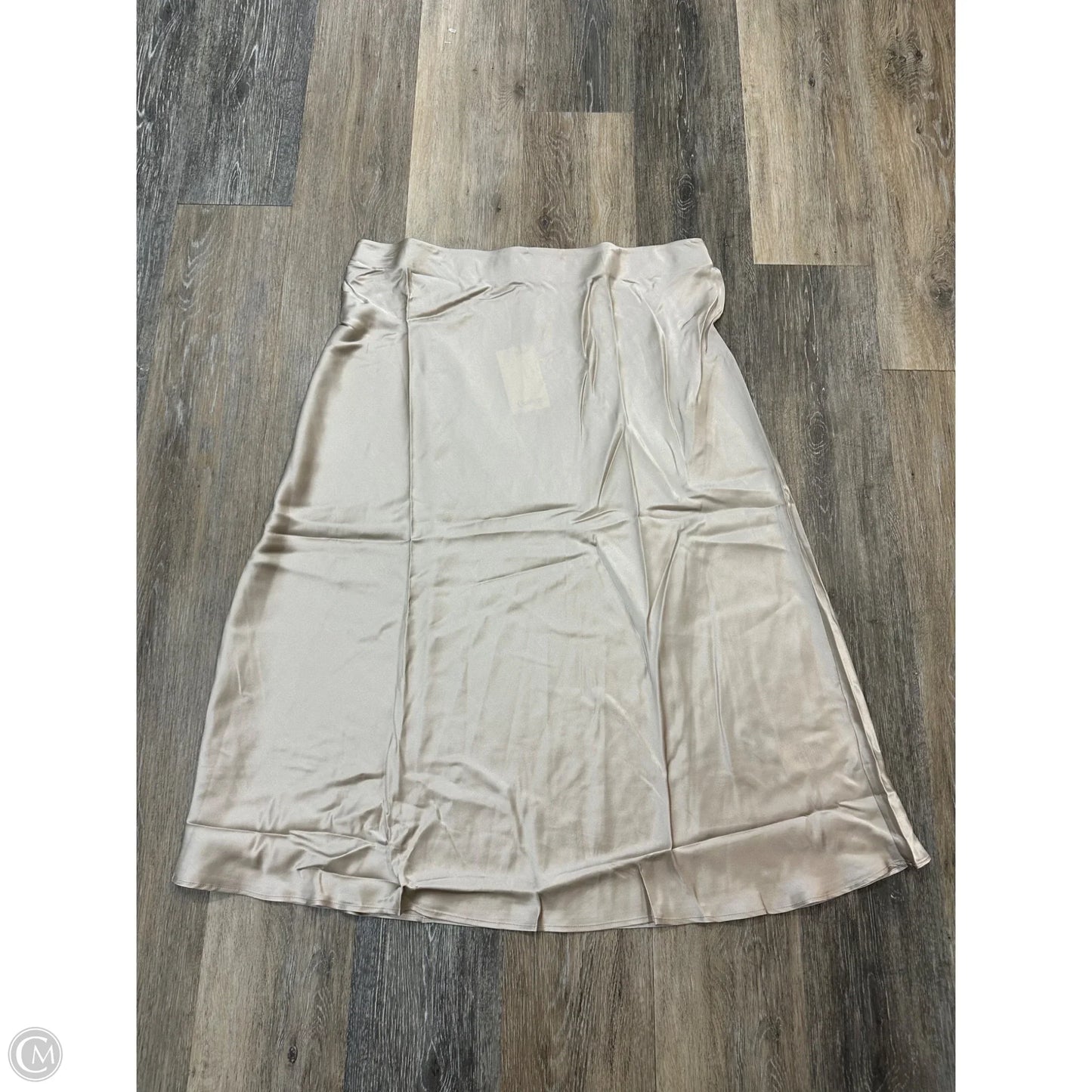 Skirt Midi By Quince In Beige, Size: 1x