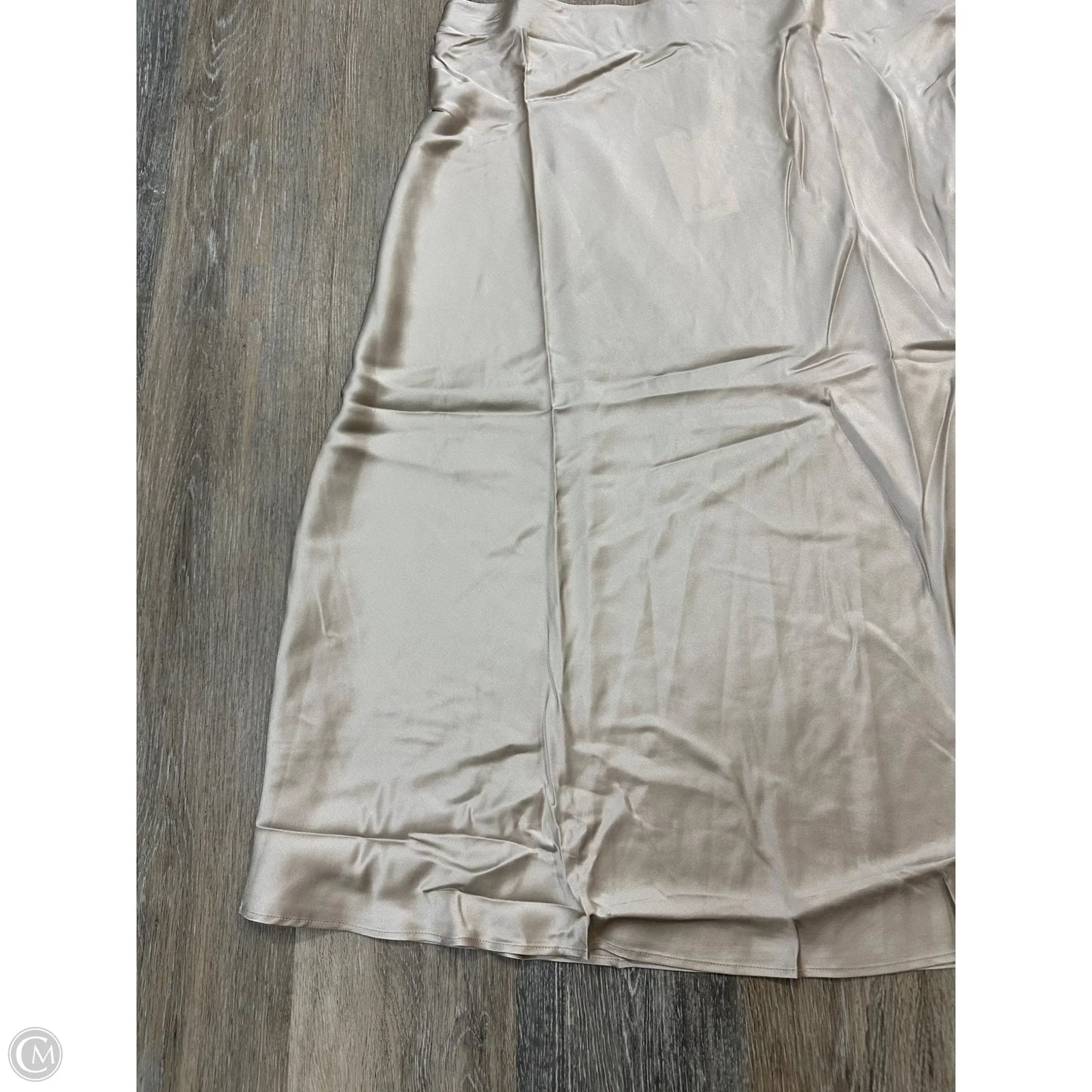 Skirt Midi By Quince In Beige, Size: 1x
