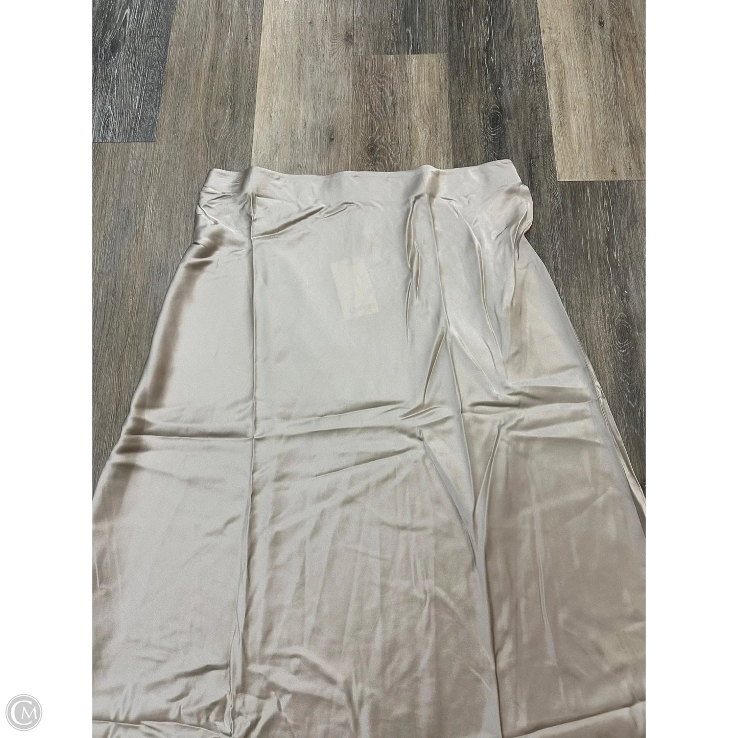 Skirt Midi By Quince In Beige, Size: 1x
