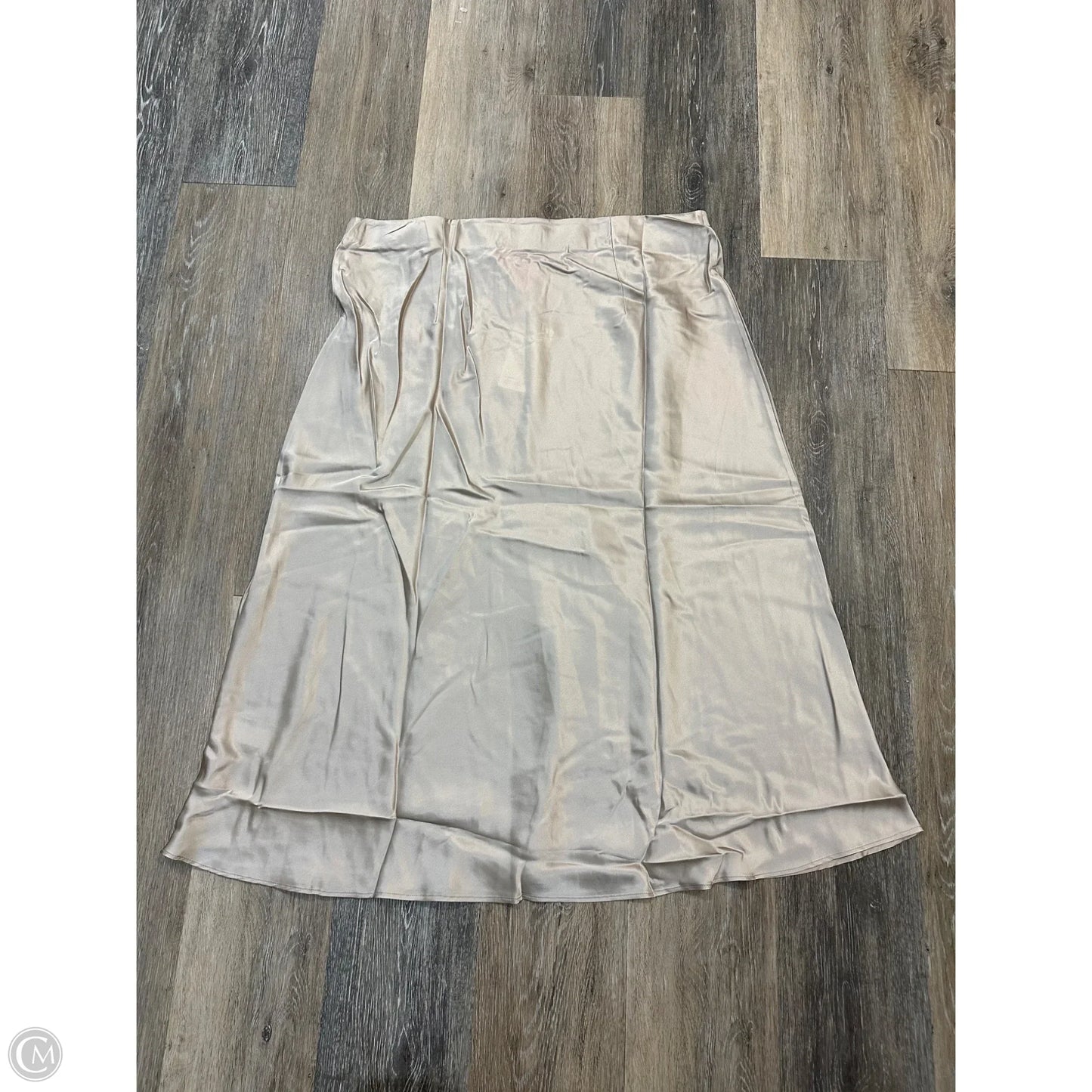 Skirt Midi By Quince In Beige, Size: 1x