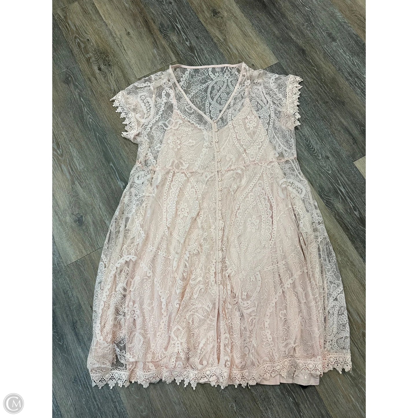 Dress Casual Short By Torrid In Pink, Size: 2x