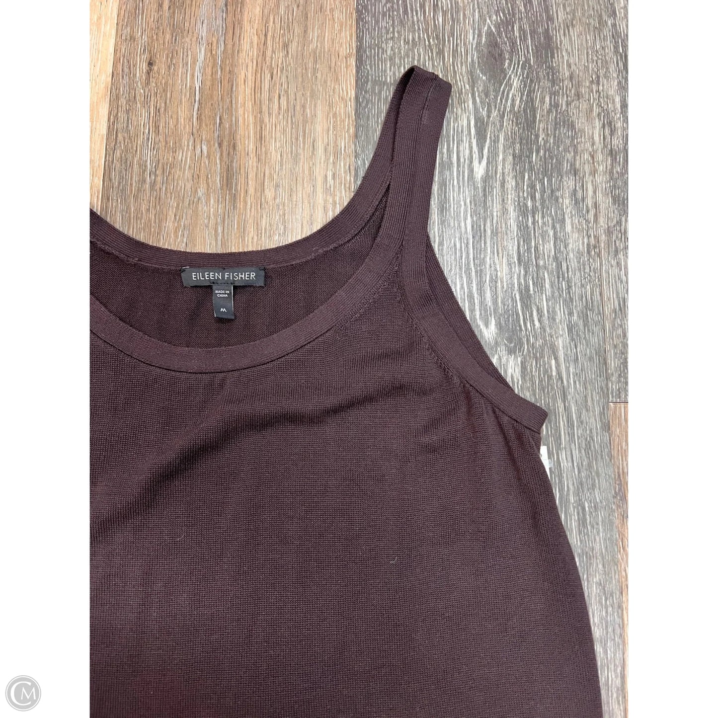 Tank Top By Eileen Fisher In Brown, Size: M
