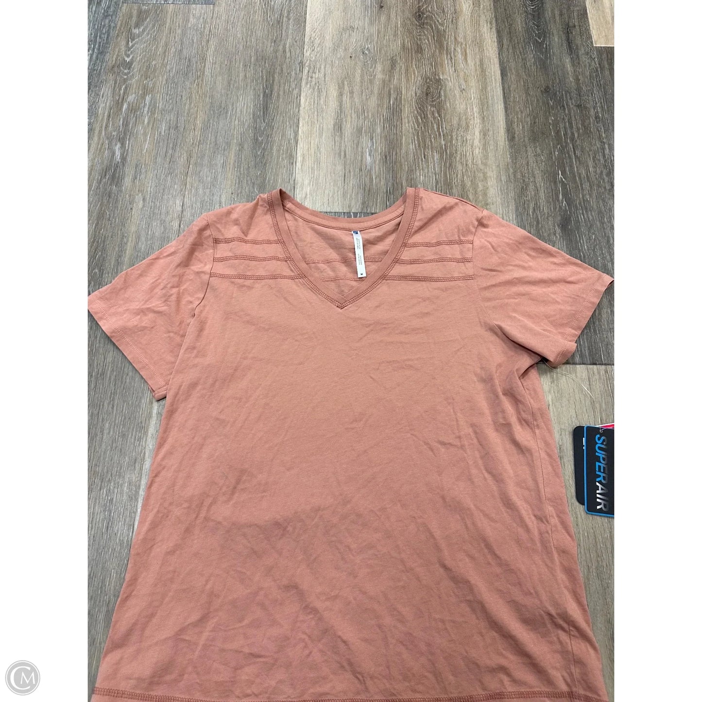 Athletic Top Short Sleeve By Kuhl In Coral, Size: M
