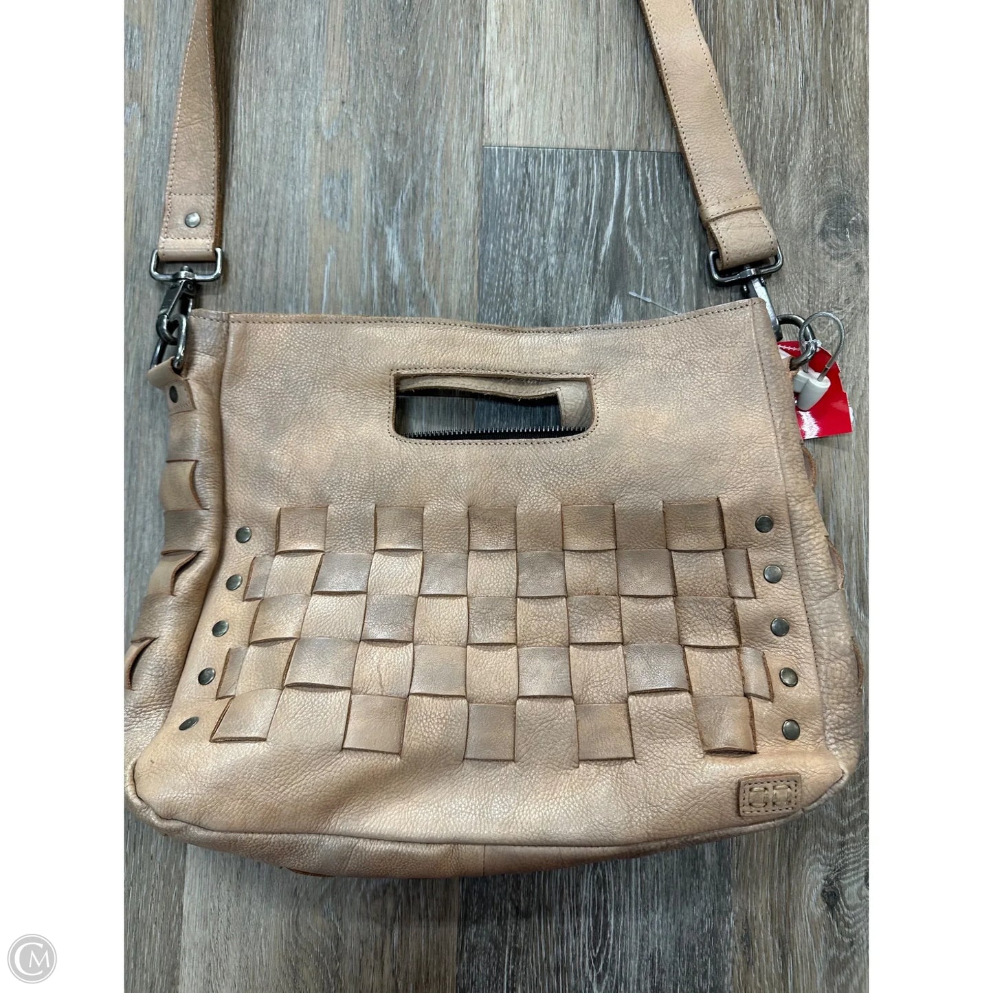 Crossbody Leather By Bed Stu, Size: Medium