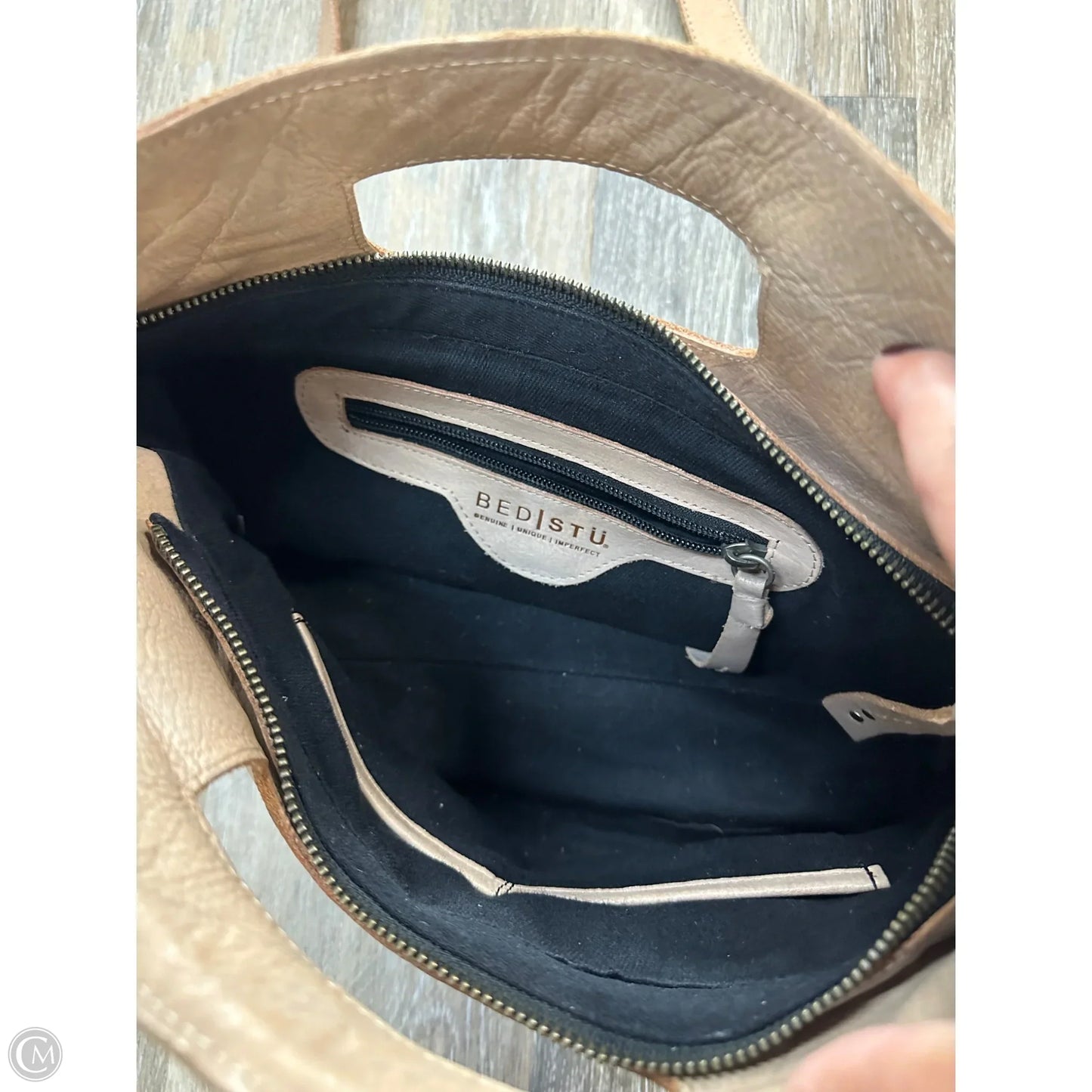 Crossbody Leather By Bed Stu, Size: Medium