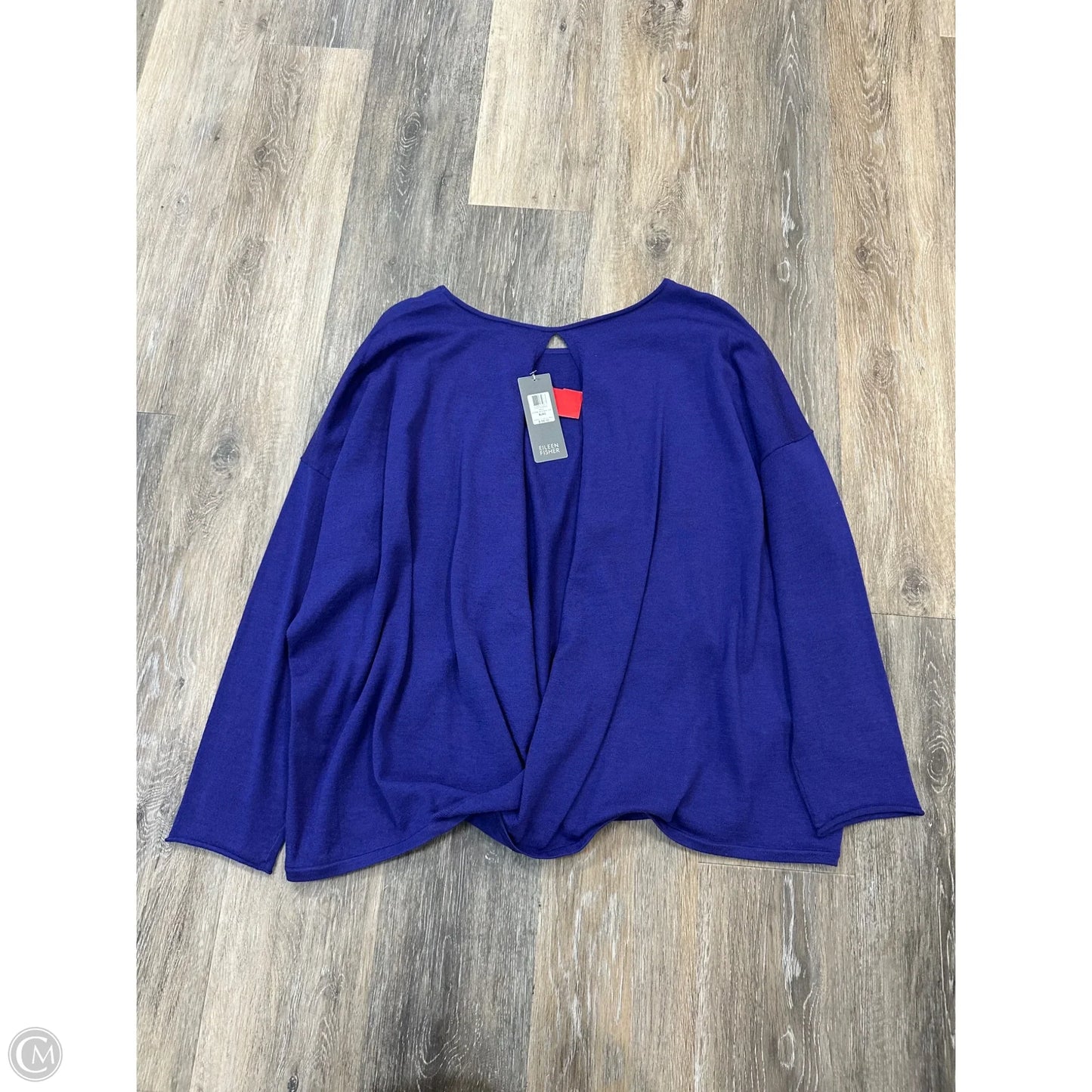 Sweater By Eileen Fisher In Purple, Size: Xl
